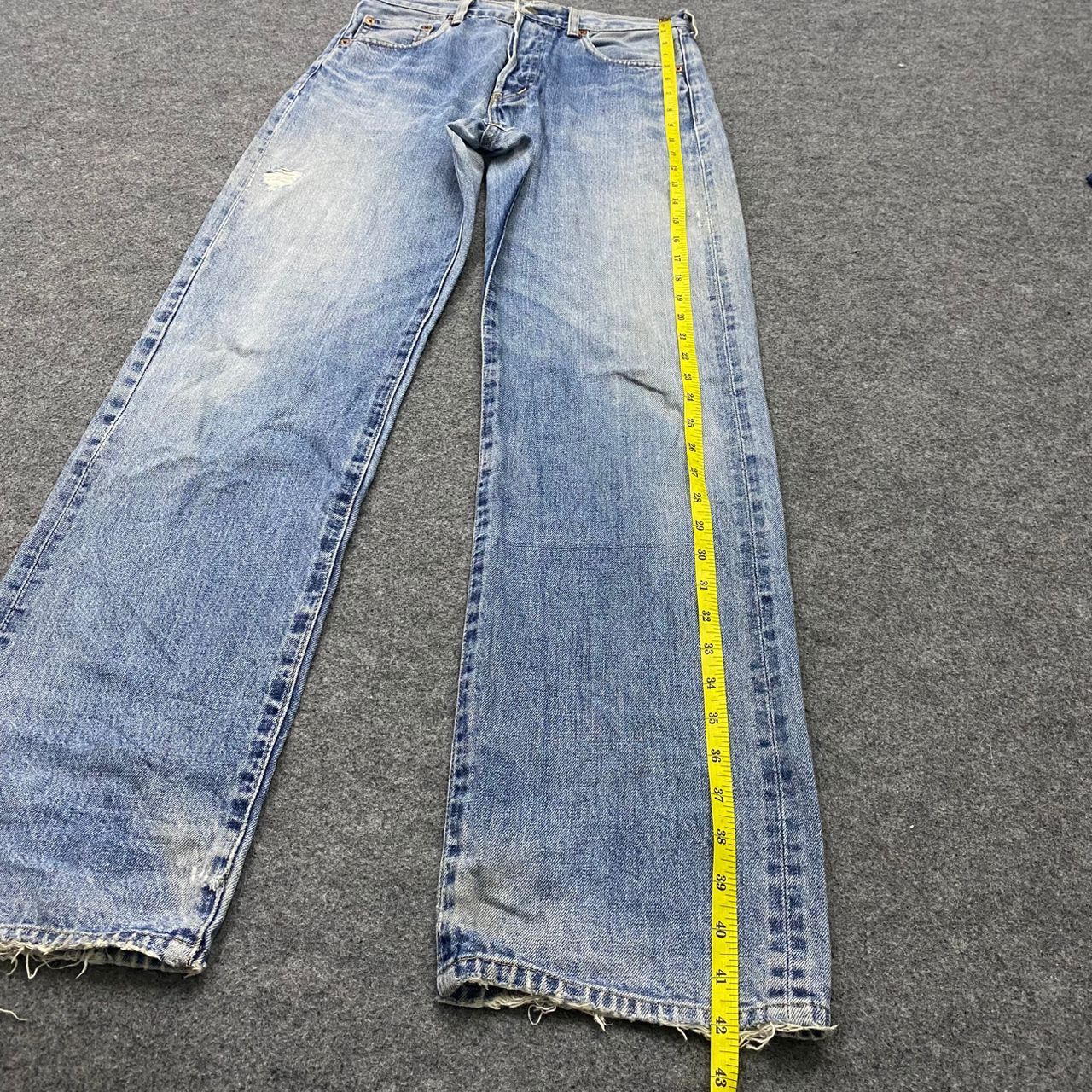 Levi's Vintage Clothing Vintage Levis Big E Selvegde Denim Kurt Cobain Style Size US 29 - 3 Thumbnail
