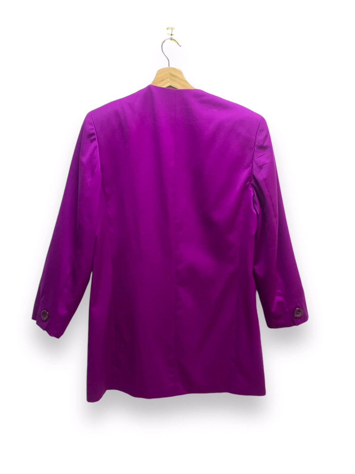Versace × Vintage GENNY BY VERSACE Jacket Long Wool Size L / US 10 / IT 46 - 6 Thumbnail