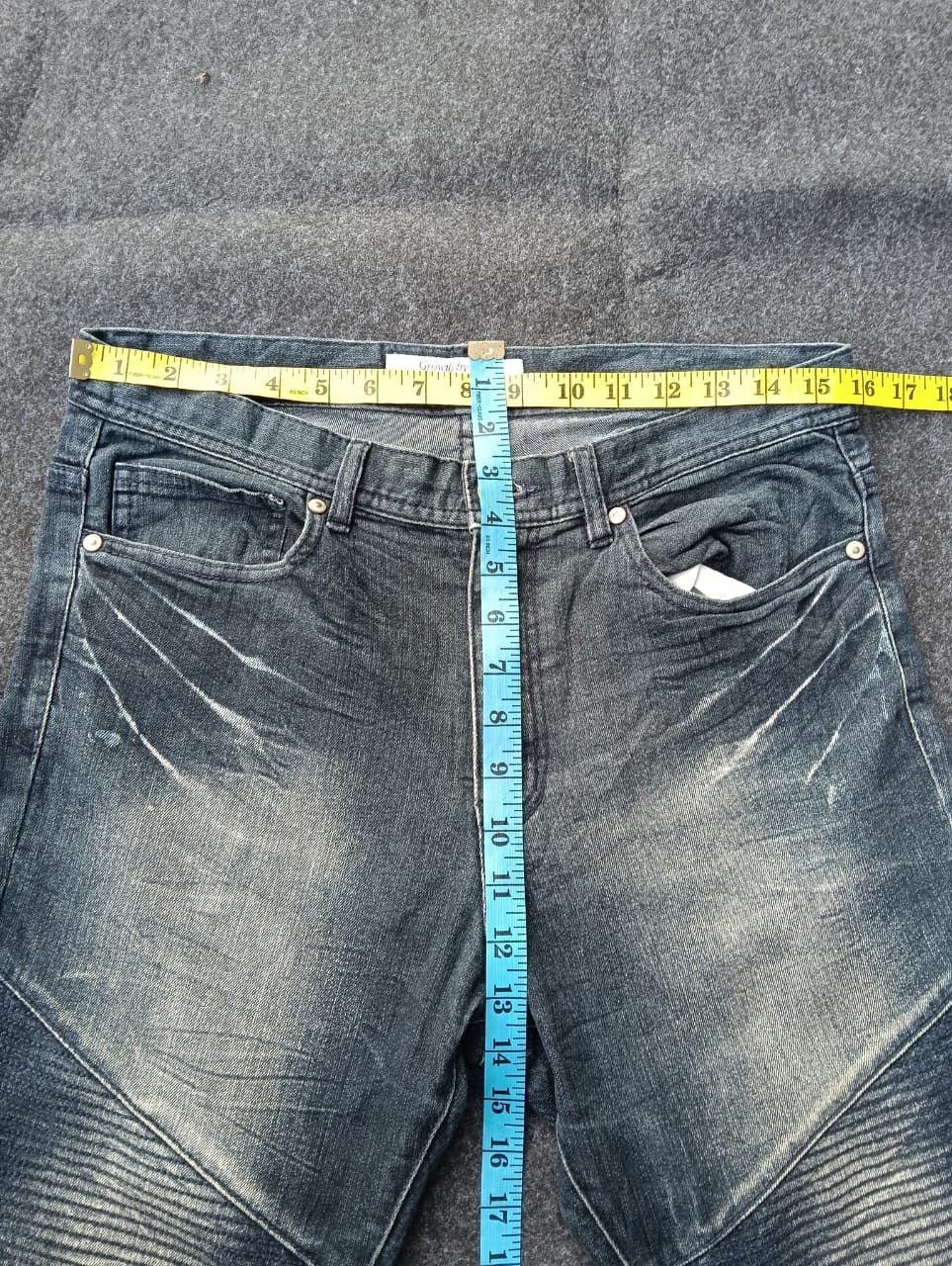 Japanese Brand 🔥GROWTH BY GRAIL REGULAR SKINNY JEANS —JAPAN STREET LEGEND! Size US 31 - 5 Thumbnail
