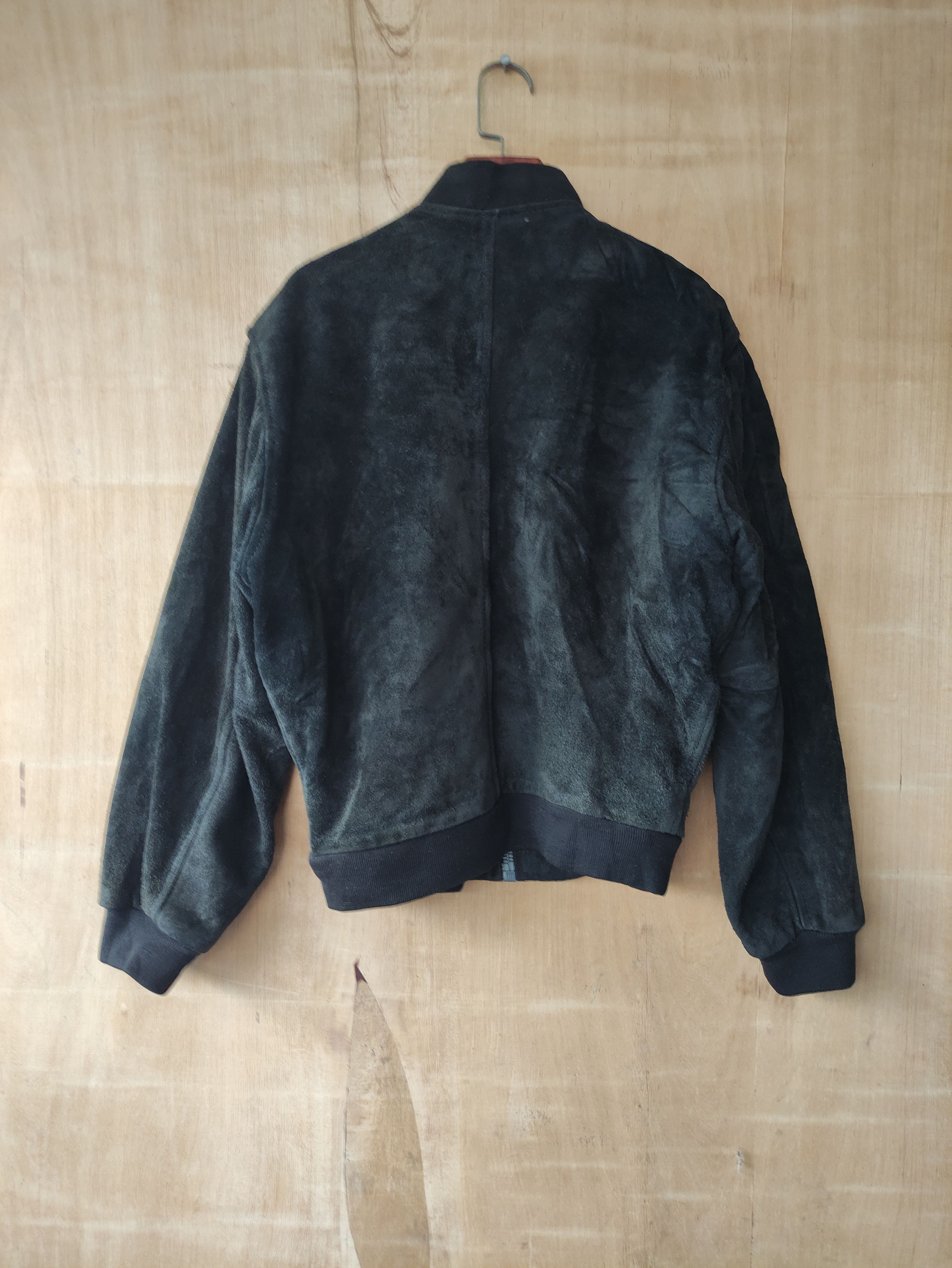 Vintage 80's CHIPIE SUEDE LEATHER BOMBER JACKET RIRI ZIPPER Size US M / EU 48-50 / 2 - 3 Thumbnail