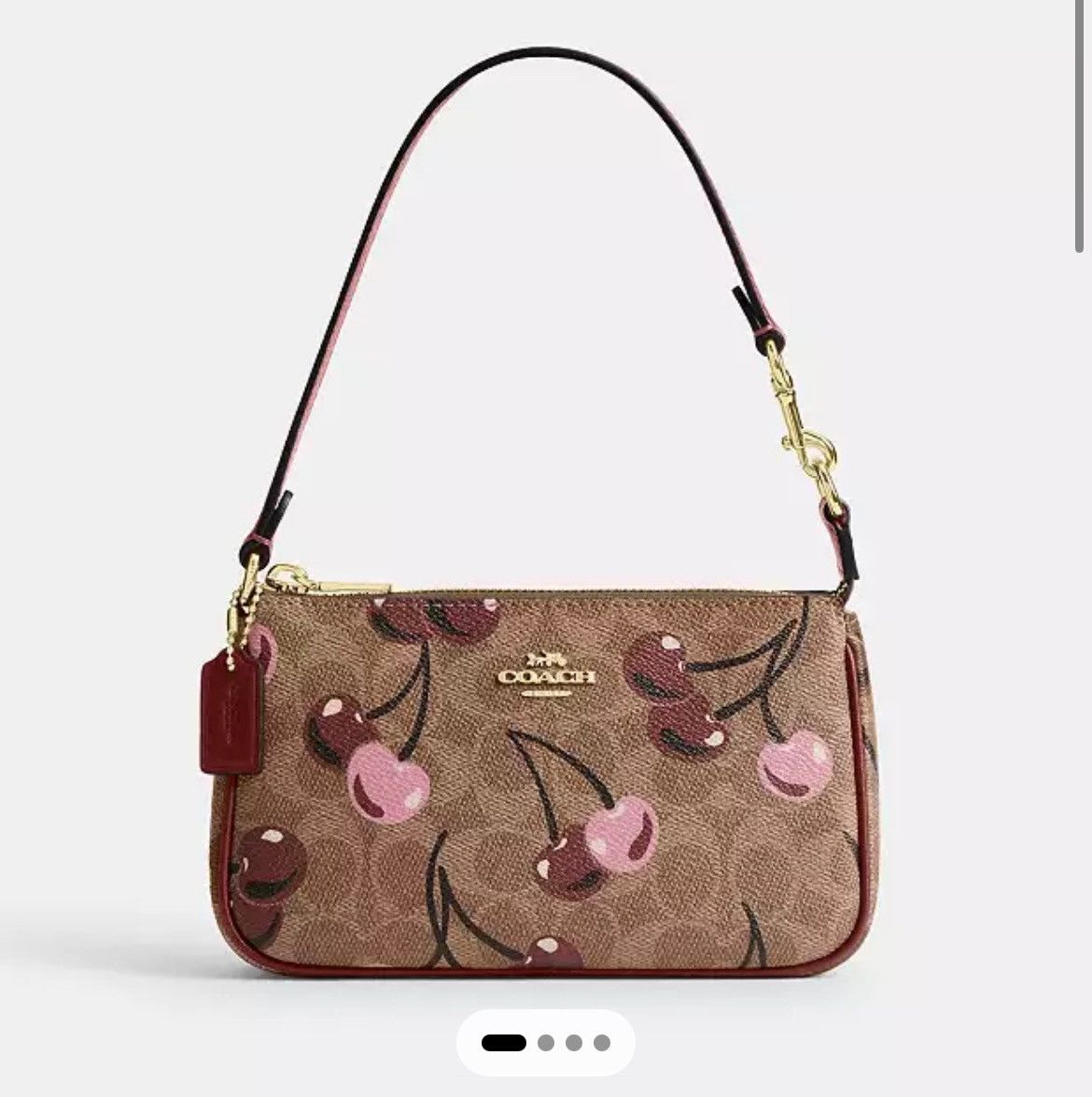 Coach Coach Cherry Print Purse Size ONE SIZE - 1 Thumbnail