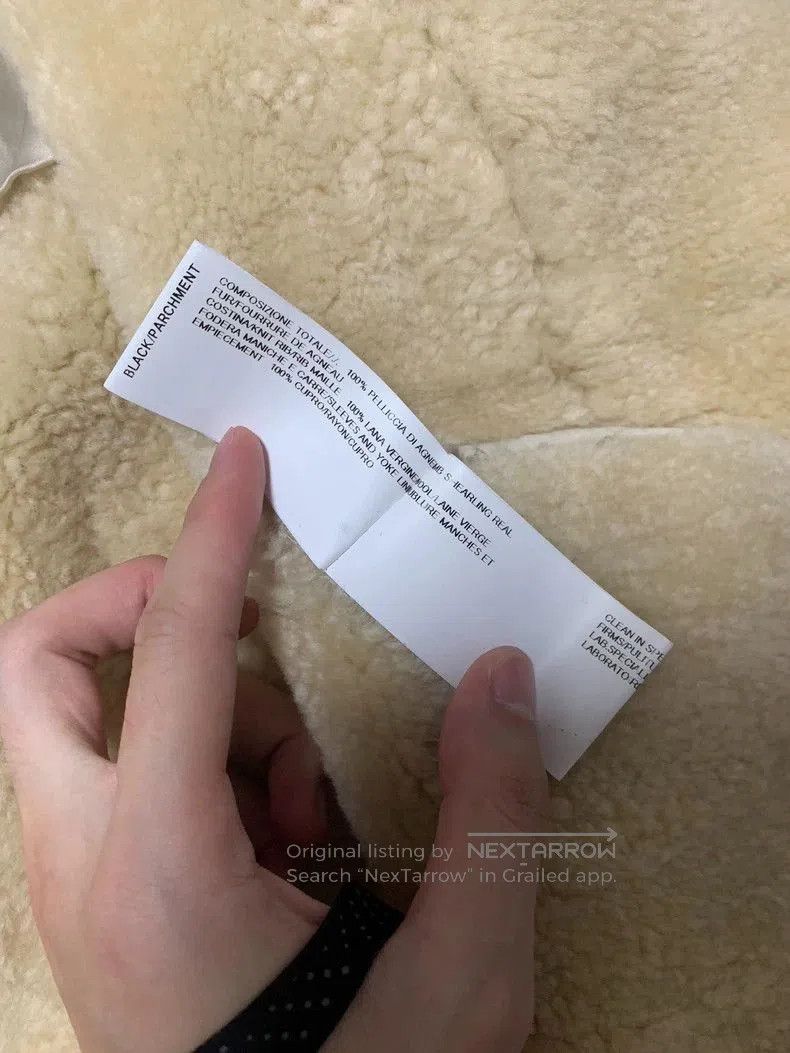 Rick Owens Rick Owens Shearling Hooded Leather Jacket- Size US M / EU 48-50 / 2 - 5 Thumbnail