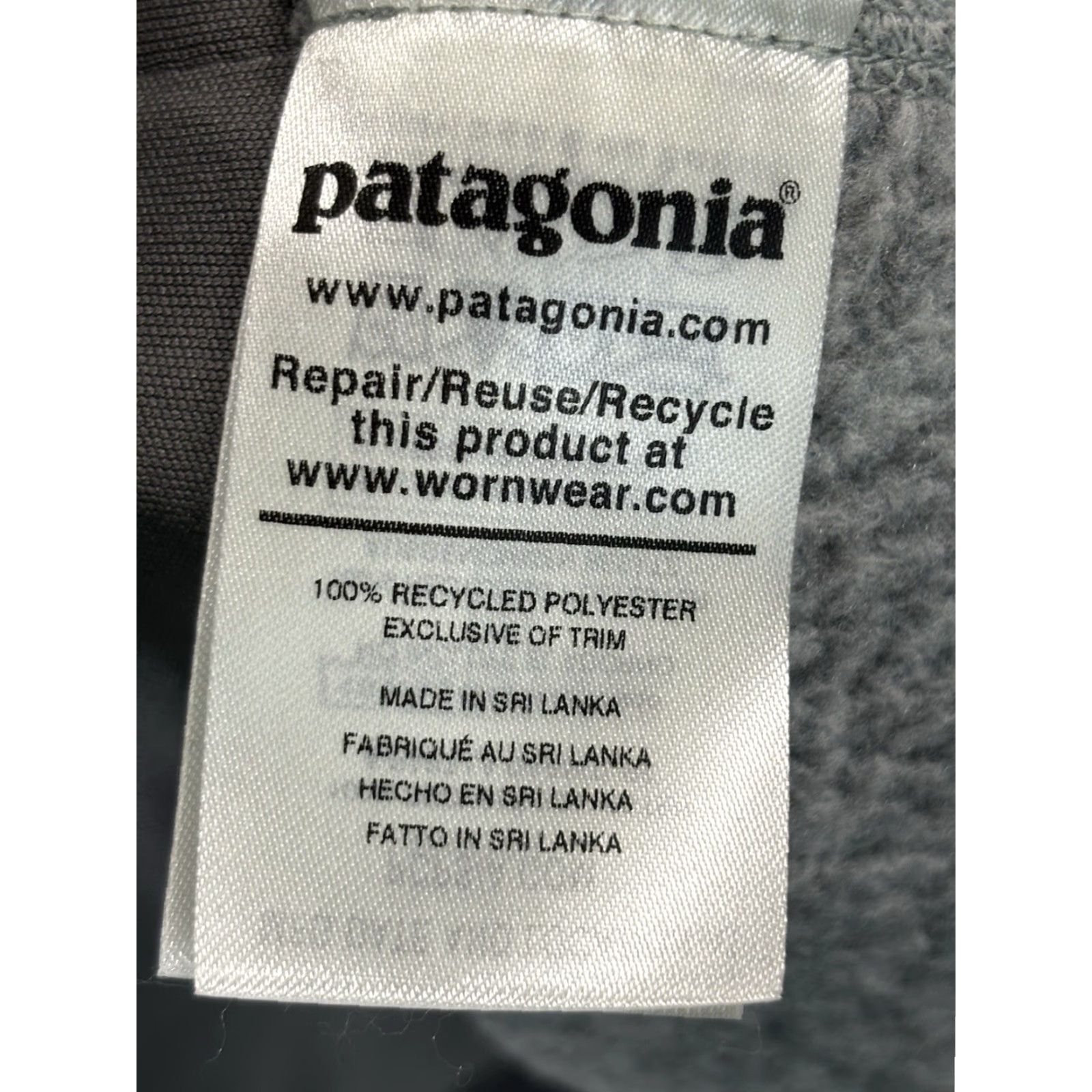 Patagonia Patagonia Vest New Better Sweater 3XL Mens Sz Grey Embroidered Big & Tall Zip Size US XXL / EU 58 / 5 - 7 Thumbnail