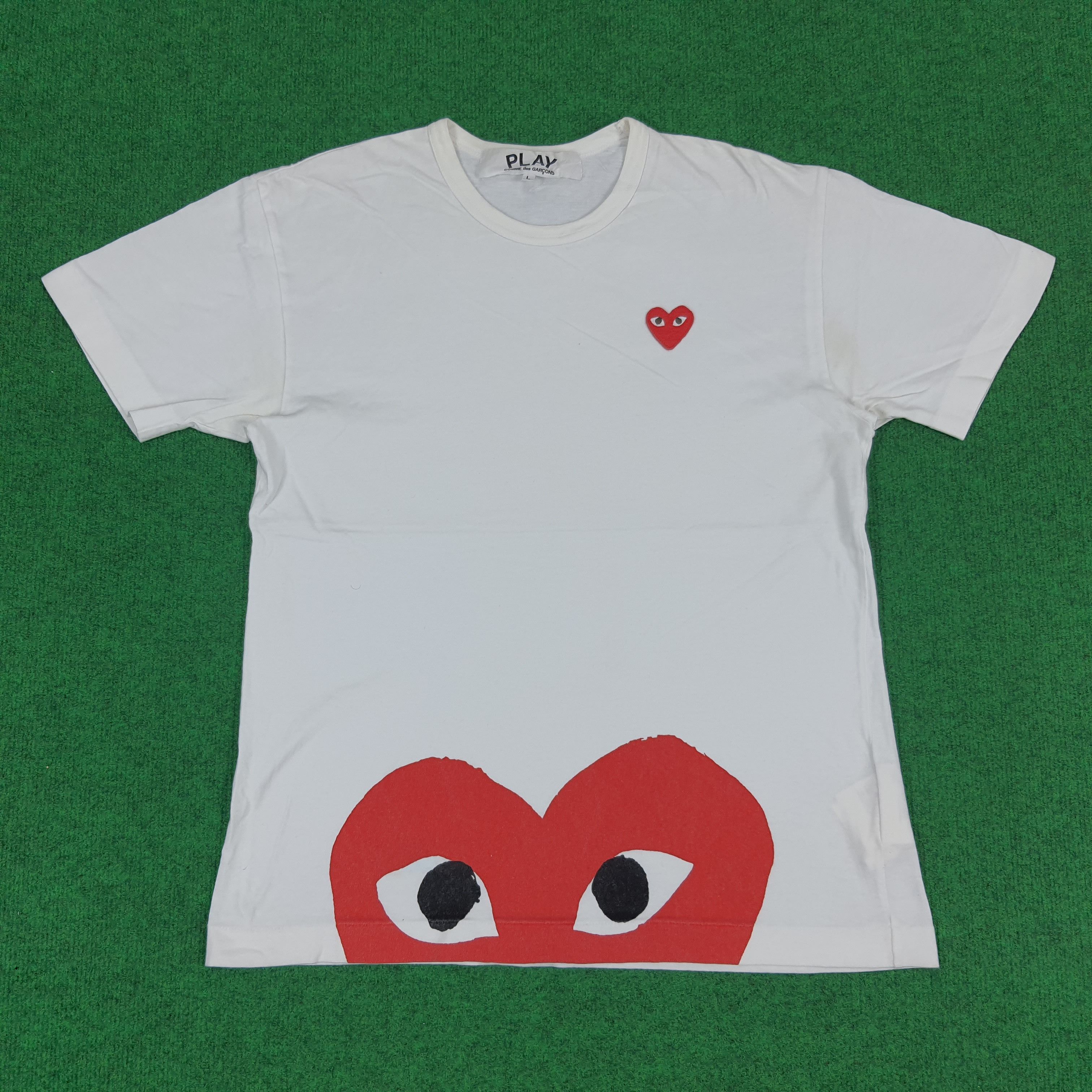 Comme des Garcons × Comme des Garcons PLAY × Japanese Brand Vintage Comme Des Garcons Play Designer T-shirt Size US M / EU 48-50 / 2 - 1 Thumbnail