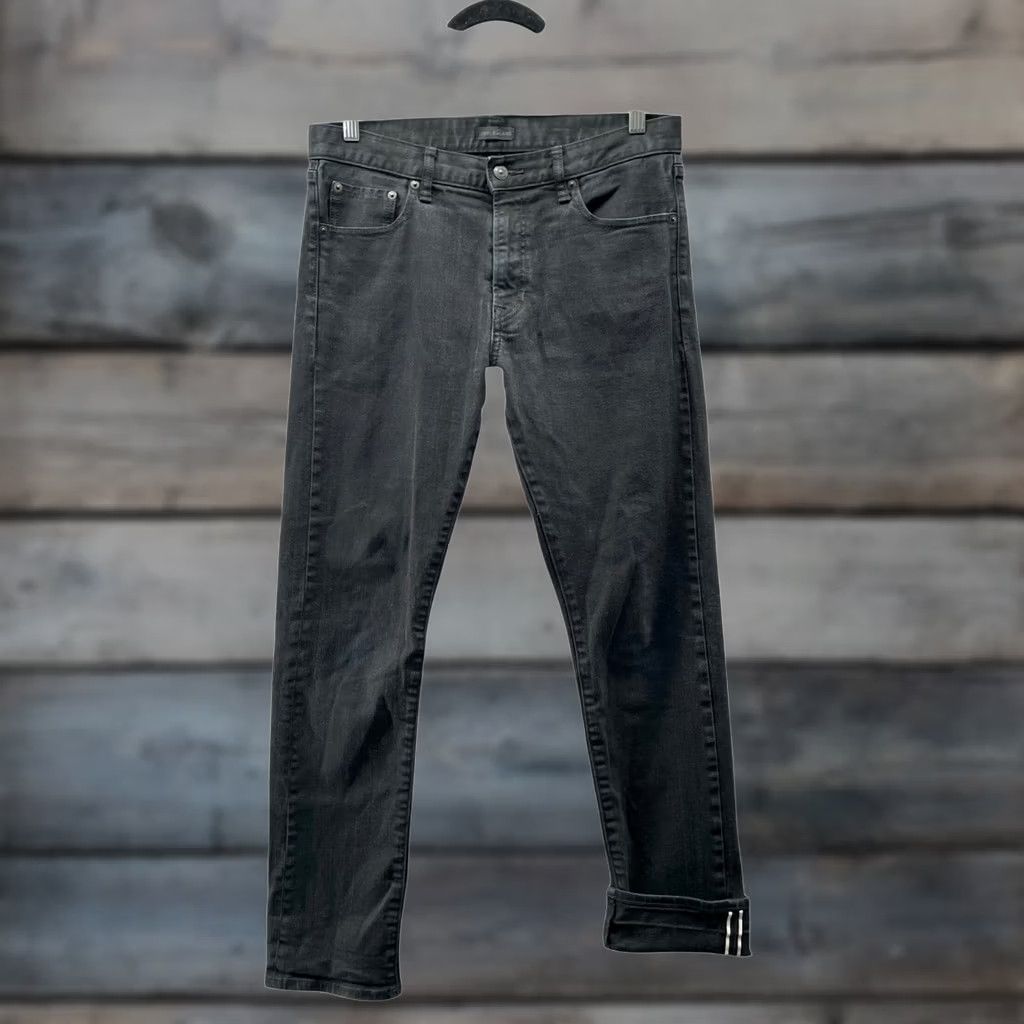 cigarette jeans uniqlo Grey Uniqlo Cigarette Jeans Jil Sander × Uniqlo +J Selvedge Slim Fit  Straight Jeans Grailed