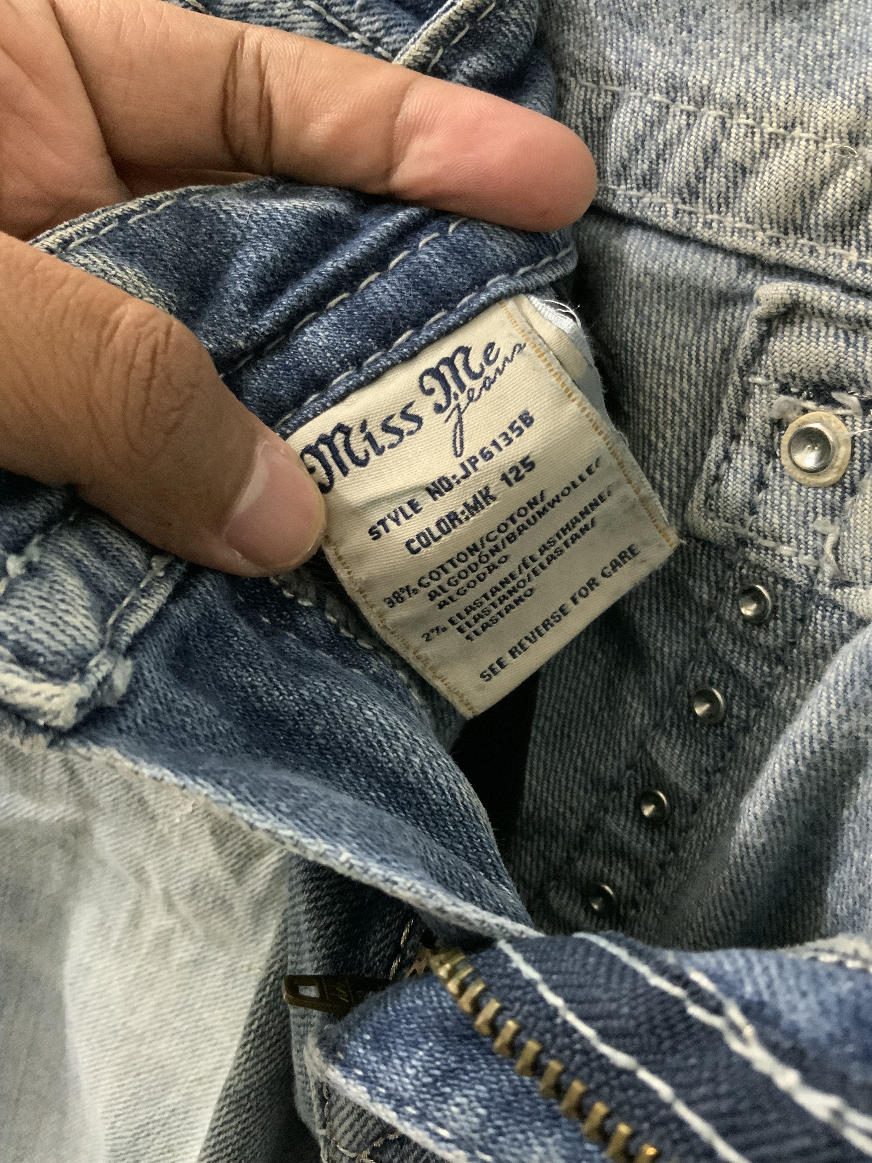 Miss Me Miss Me Boot Cut Denim Size 27" / US 4 / IT 40 - 25 Thumbnail