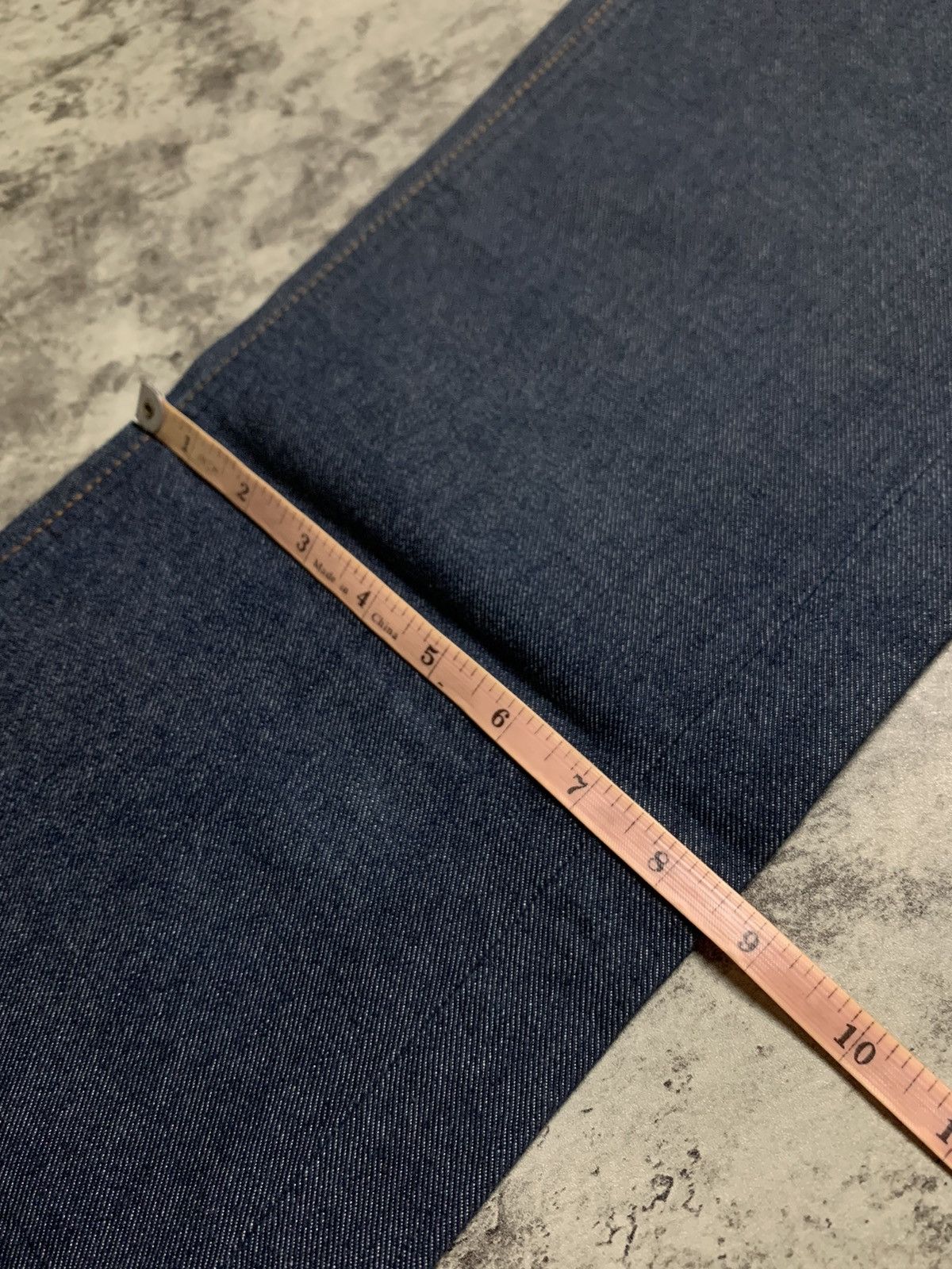 Hysteric Glamour Y2K Lee x Sly Japanese Super Flare Deep Indigo Raw Denim Size 26" / US 2 / IT 38 - 17 Thumbnail