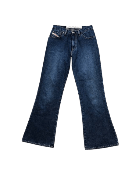 Diesel Vintage Diesel Flared Basic Denim Jeans Size 28 Size 28" / US 6 / IT 42 - 1 Thumbnail