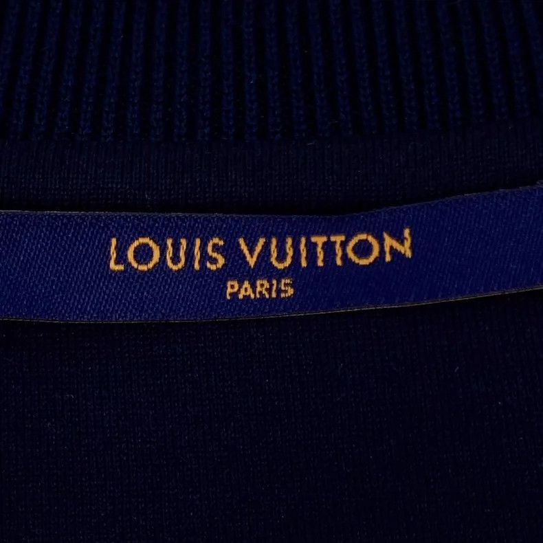 Louis Vuitton Louis Vuitton Blue Logo Long Sleeve Sweatshirt -2505 Size US M / EU 48-50 / 2 - 5 Thumbnail