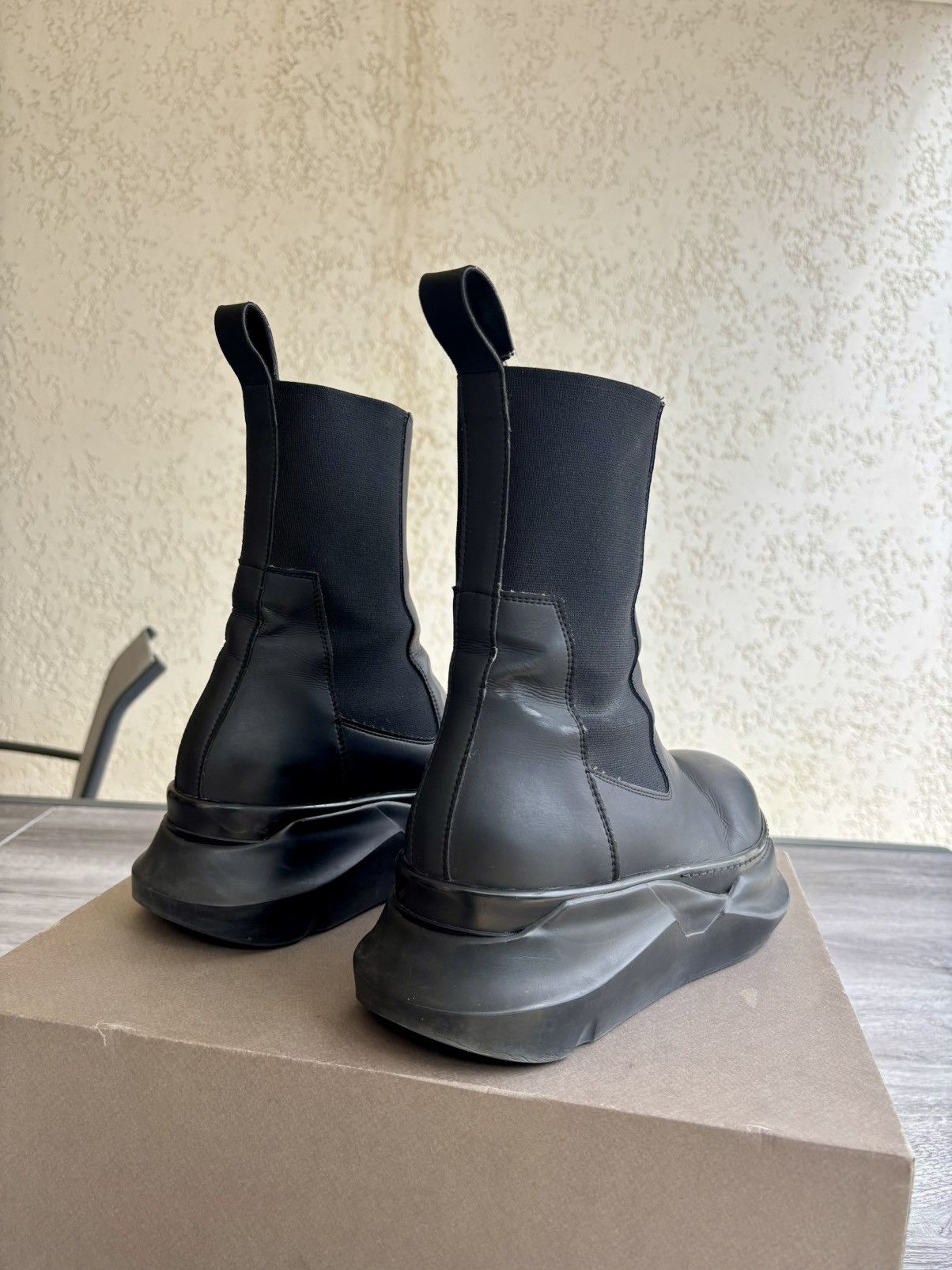 Rick Owens Rick Owens Beatles abstrast vegan leather Size US 9 / EU 42 - 6 Thumbnail
