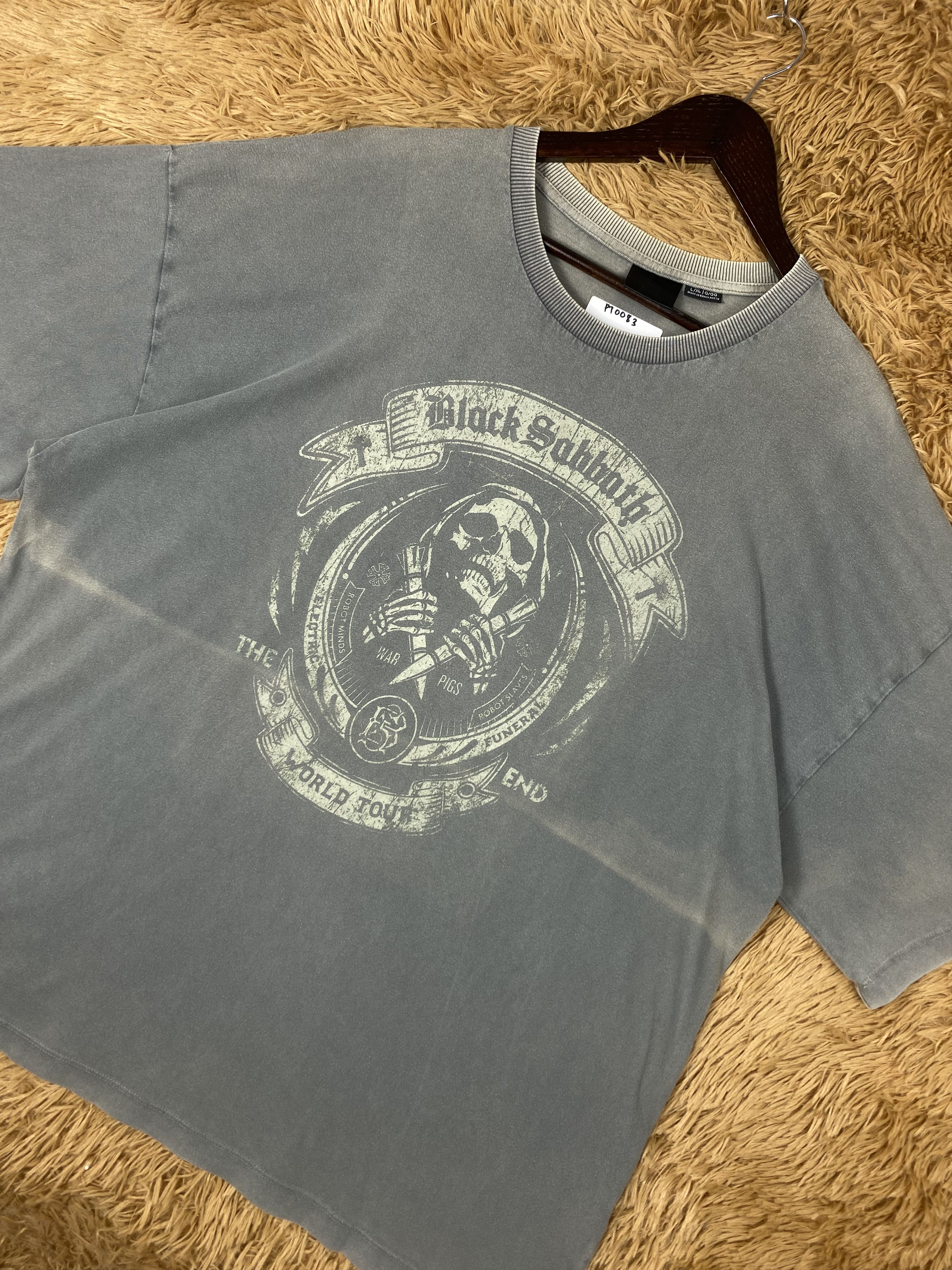 Black Sabbath Vintage Black Sabbath Short Sleeve T-Shirts PT0083 Size US XL / EU 56 / 4 - 2 Thumbnail