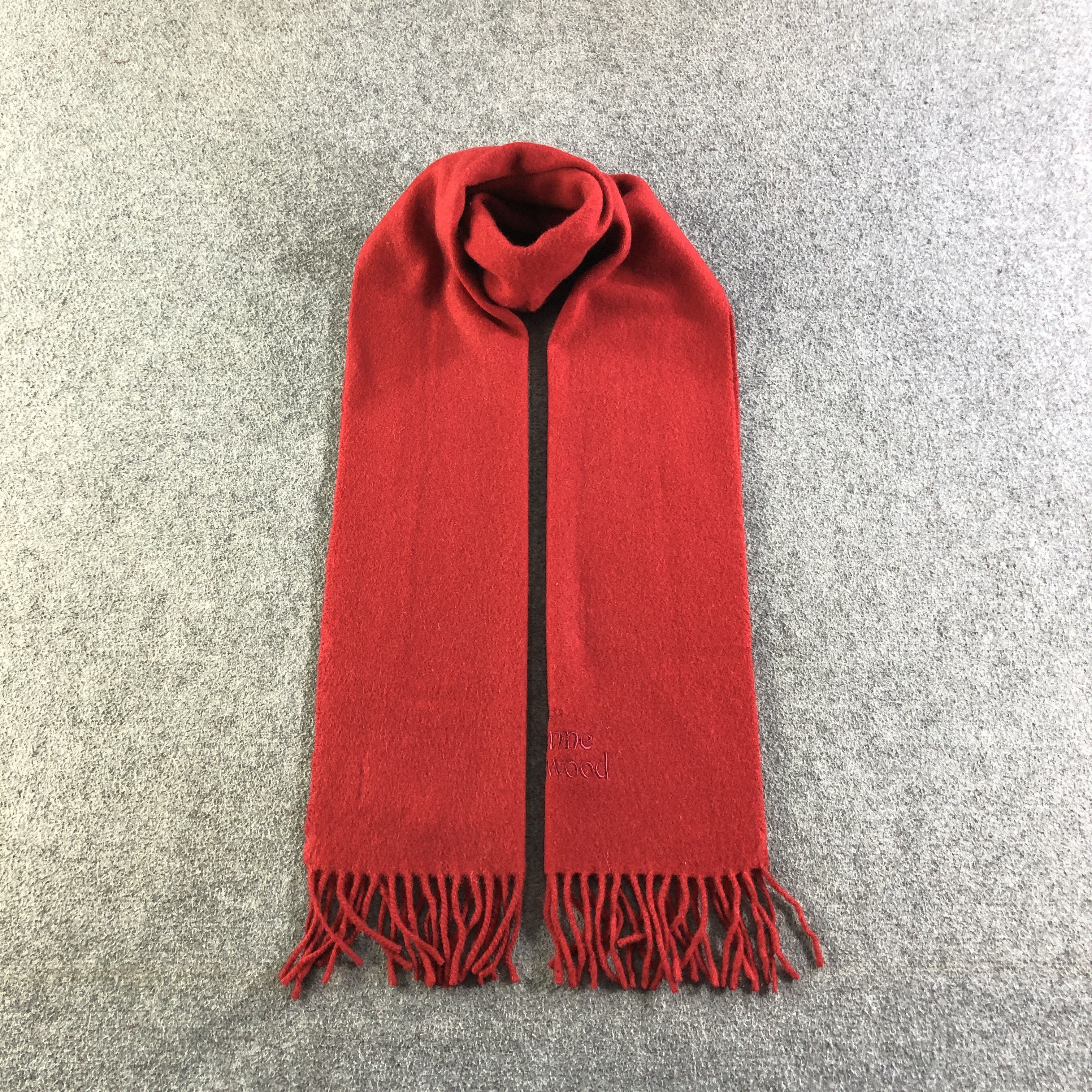 Vivienne Westwood Vivienne Westwood Wool Scarf Muffler V2677 Size ONE SIZE - 1 Thumbnail