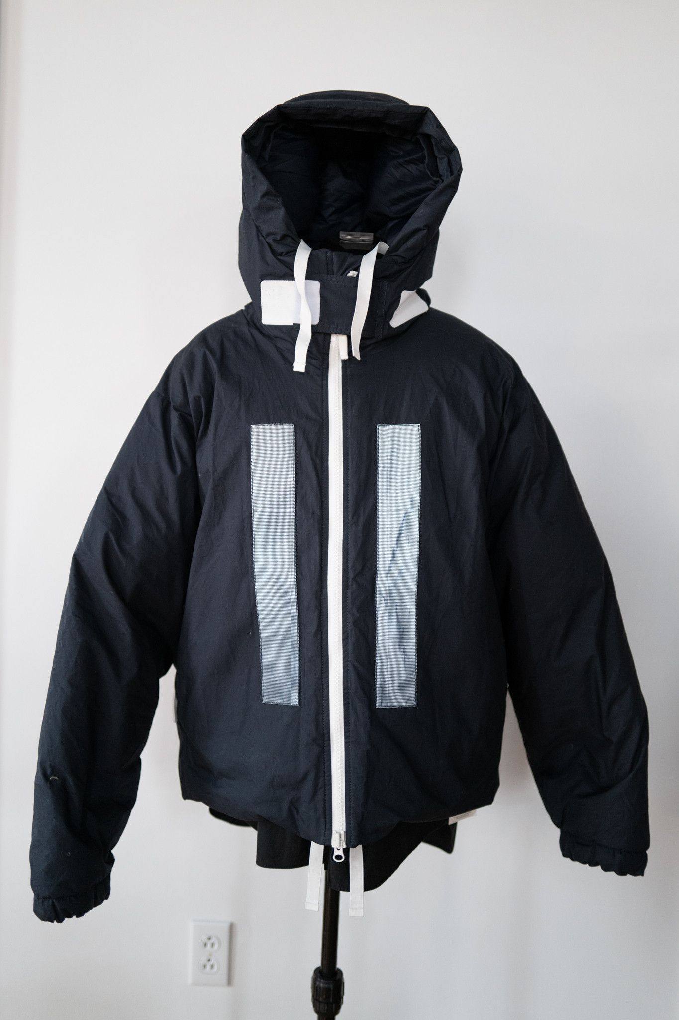 Stone Island Stone Island Marina Rubber Wax Poplin Down Coat Navy SZ. M Size US M / EU 48-50 / 2 - 1 Thumbnail