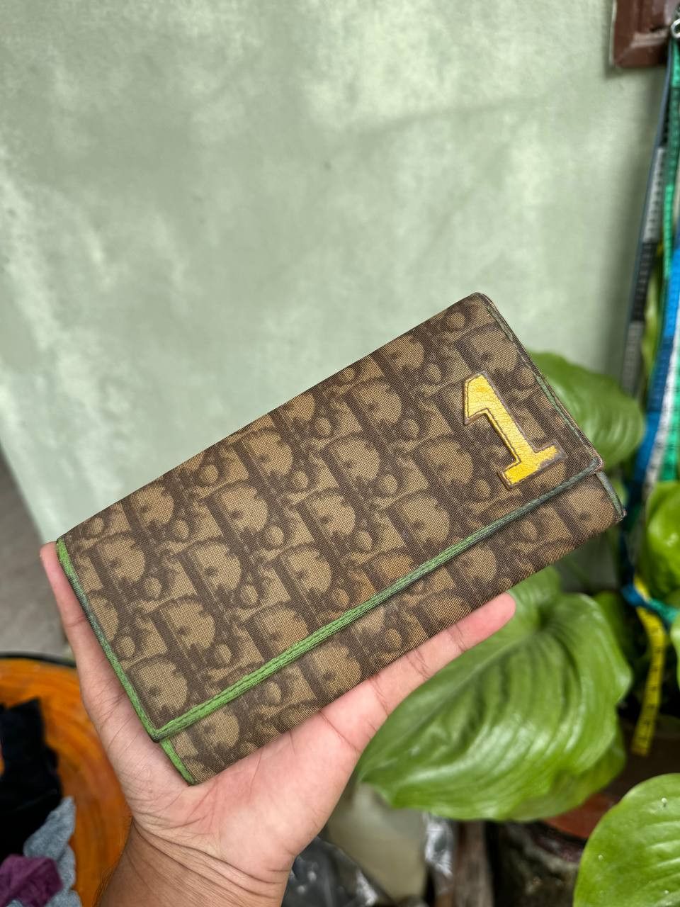 Christian Dior Monsieur × Vintage Authentic Christian Dior Wallet Size ONE SIZE - 1 Thumbnail