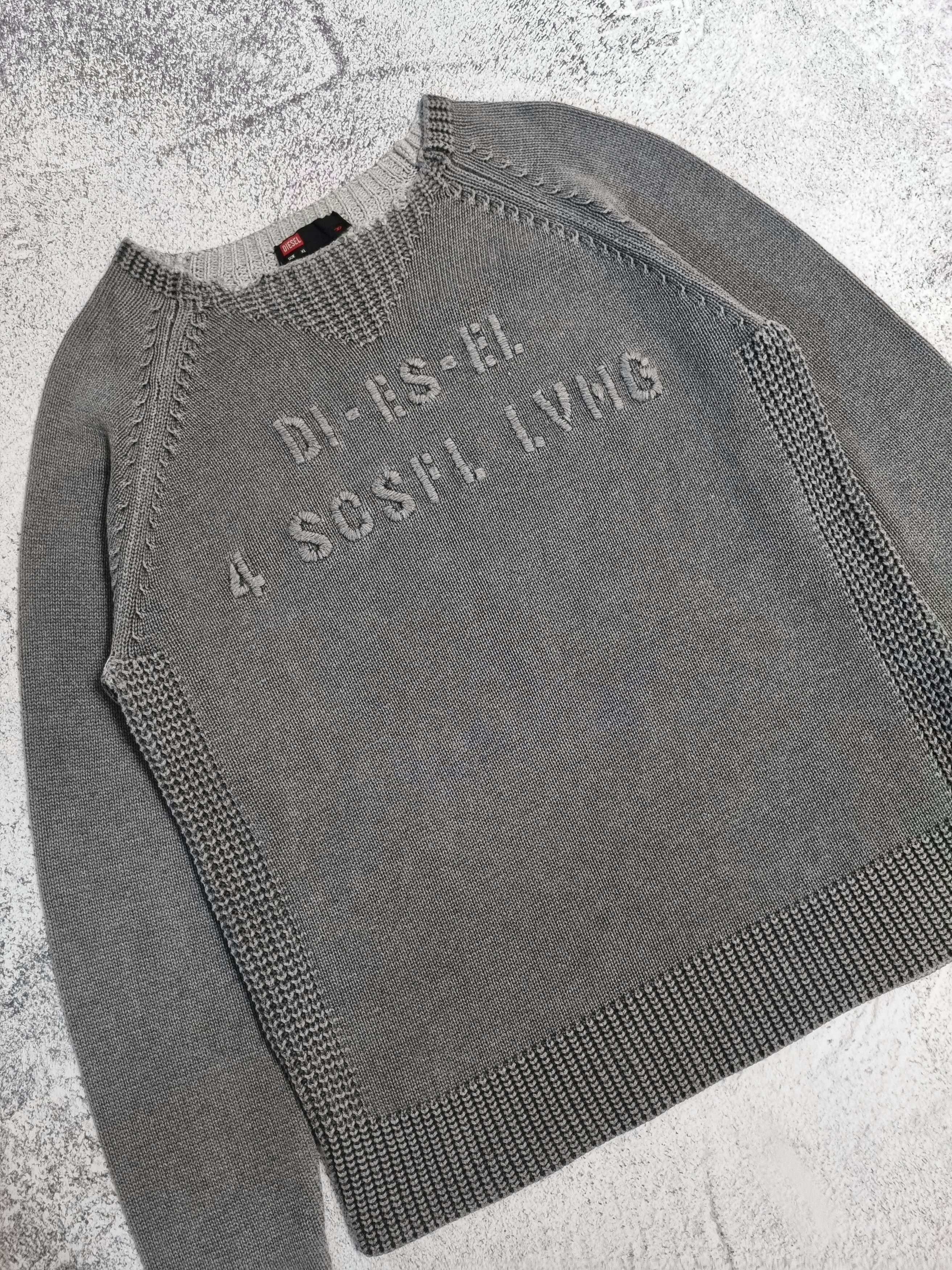 Diesel Vintage Diesel Opium Style Knit Sweater Size US L / EU 52-54 / 3 - 3 Thumbnail