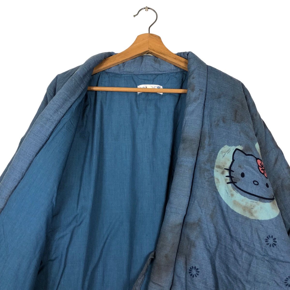 Cartoon Network 🔥Vintage Long Kimono Traditional Japanese Hello Kitty Big Size US L / EU 52-54 / 3 - 12 Thumbnail