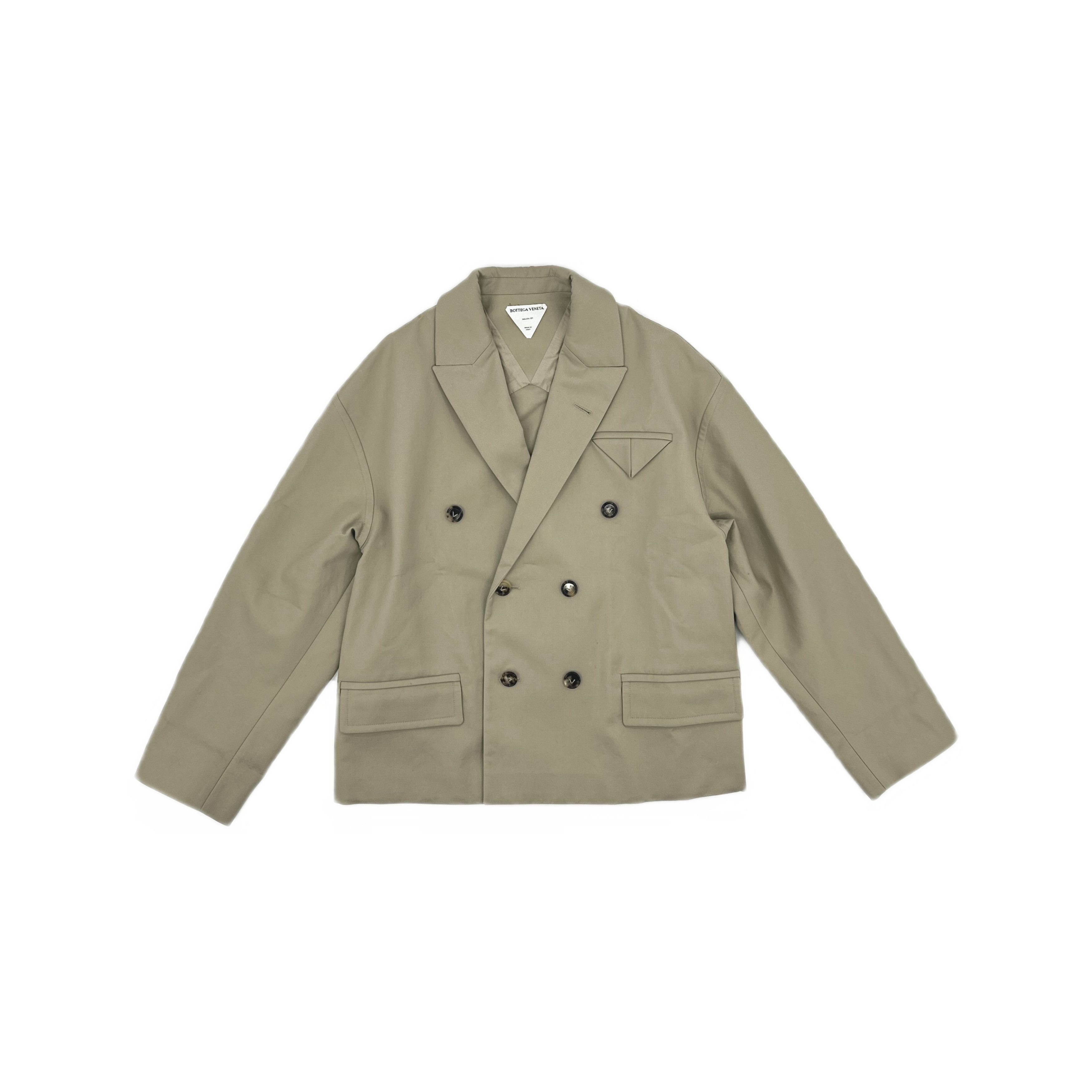 Bottega Veneta Bottega Veneta Double-Breasted Jacket Size 36 Size XS / US 0-2 / IT 36-38 - 1 Thumbnail