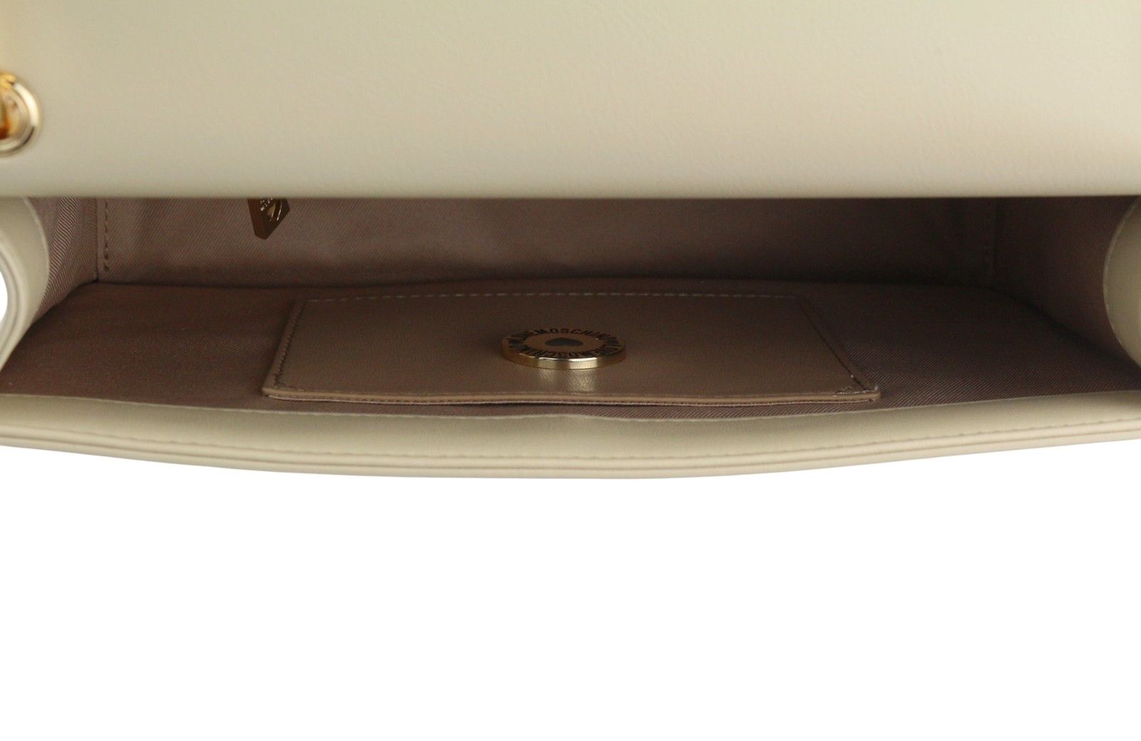Love Moschino BORSA PU SOUL OS Beige Gold Tone Crossbody 87743 Size ONE SIZE - 8 Thumbnail