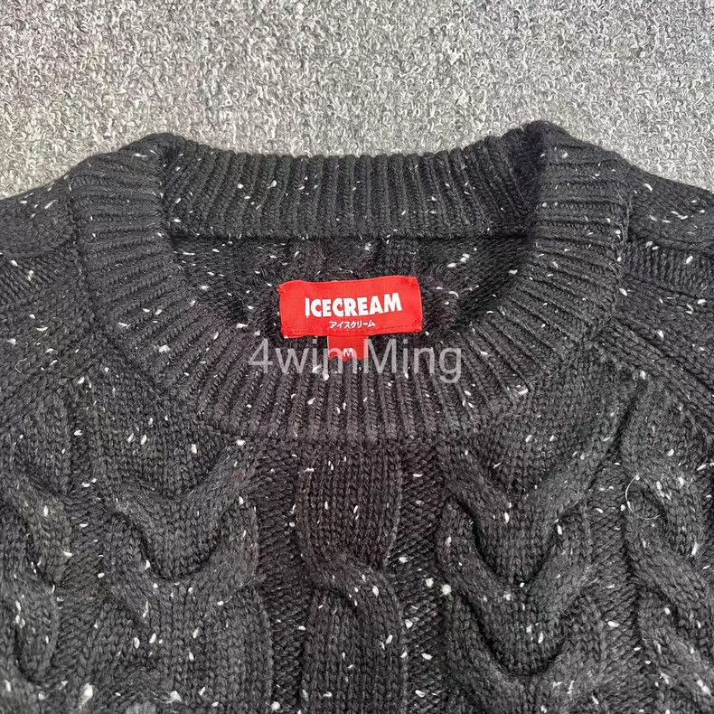 Billionaire Boys Club BBC ICECREAM Starry Running Dog Cable Knit Sweater. Q7 Size US S / EU 44-46 / 1 - 5 Thumbnail