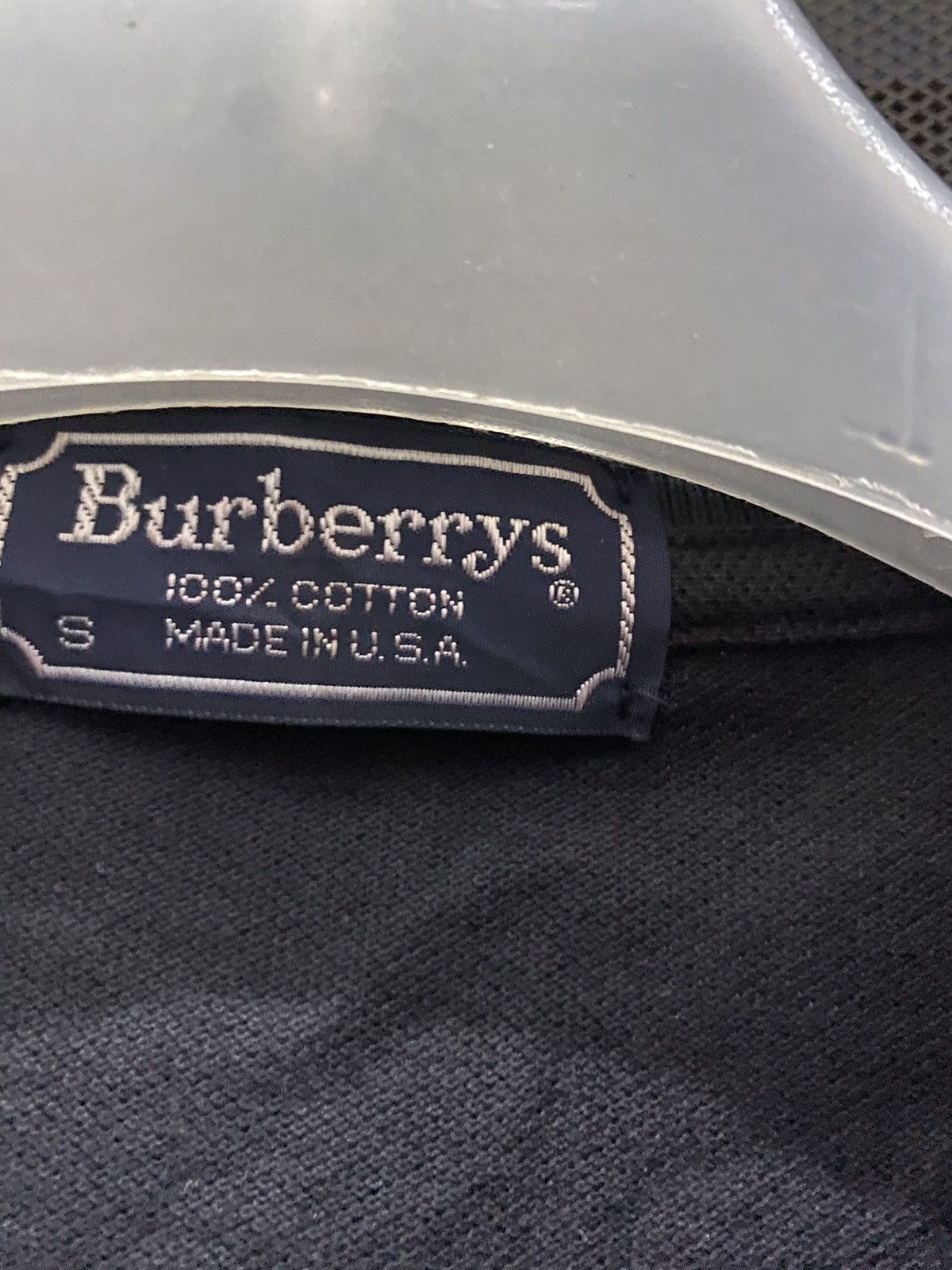 Burberry 🍓NEED GONE🍓Vintage polo shirt burberry black colour Size US S / EU 44-46 / 1 - 5 Thumbnail