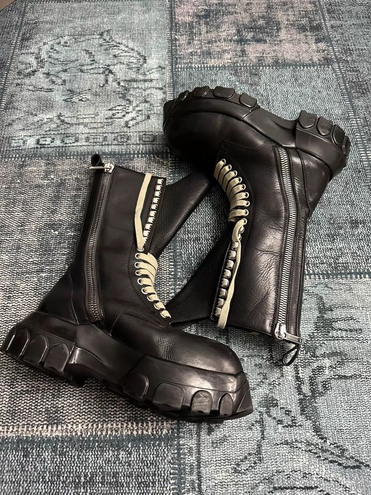 Rick Owens Rare Rick Owens Octopus Strap Boot 36 Luster Sole Size US 5.5 / IT 35.5 - 2 Thumbnail
