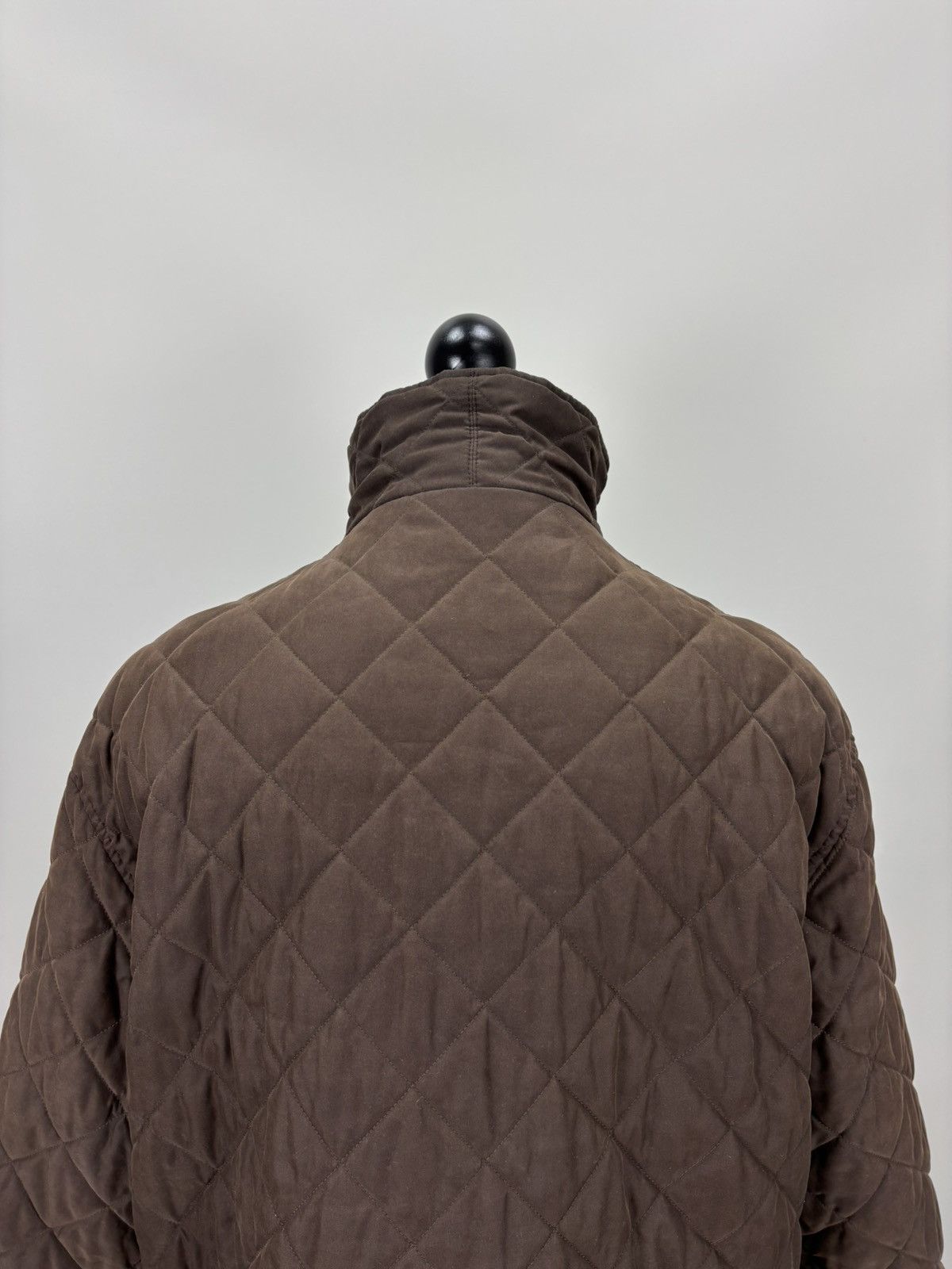 Barbour Mens quilted jacket Barbour Hampton Size XL Color Brown Size US XL / EU 56 / 4 - 10 Thumbnail