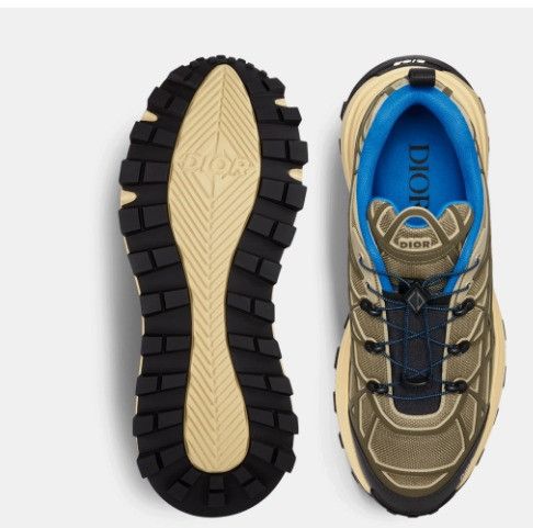 Dior o1w1db10924 B31 Runner Sneaker in Military Green Size US 7 / EU 40 - 6 Thumbnail