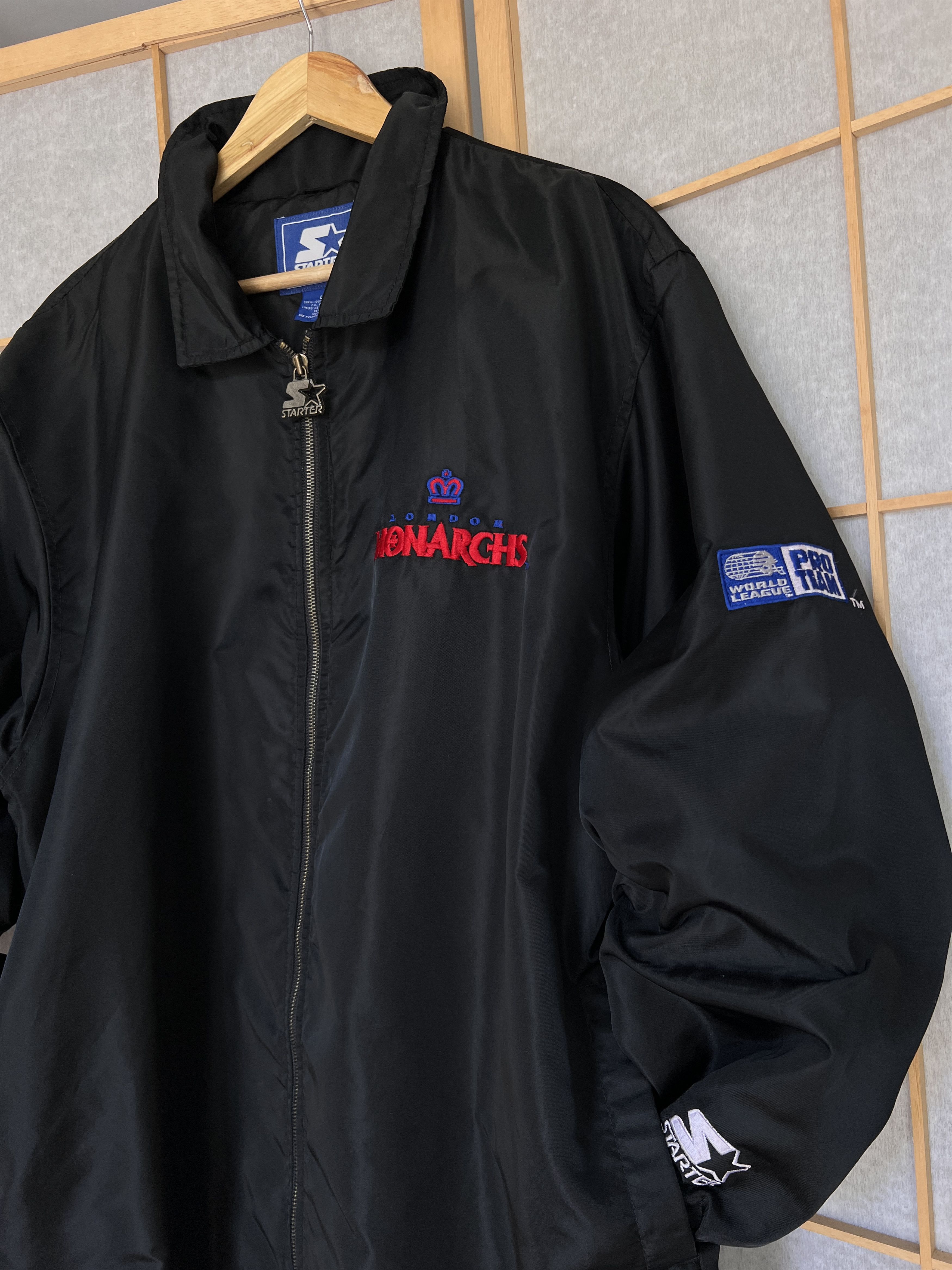 Starter Archive 1995 Starter Monarchs London vintage jacket NFL rare Size US L / EU 52-54 / 3 - 4 Thumbnail