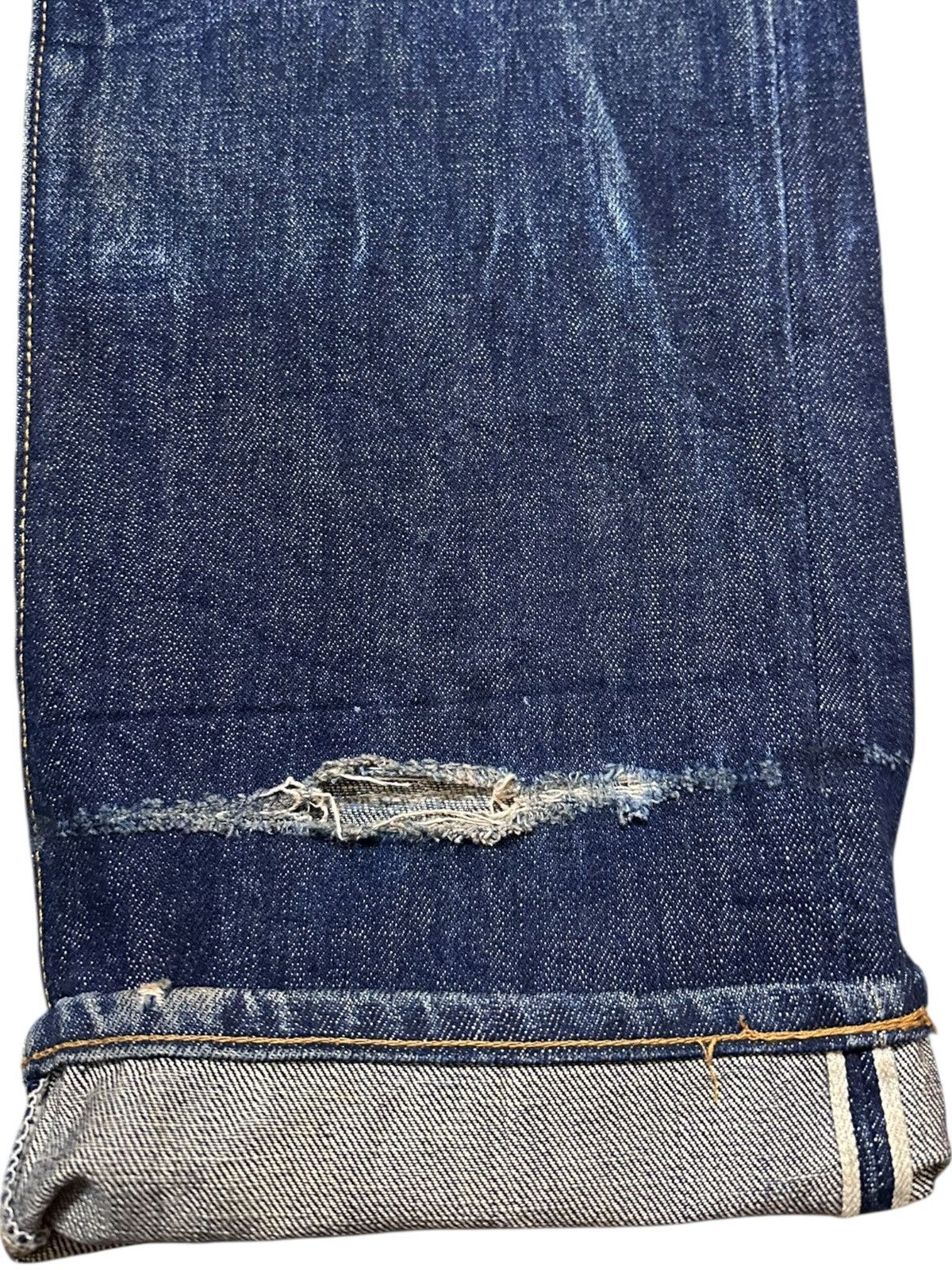 Levi's Vintage Clothing Vintage Levi’s 501XX Selvedge Big E Mudwash Whiskers Denim Size US 30 / EU 46 - 5 Thumbnail