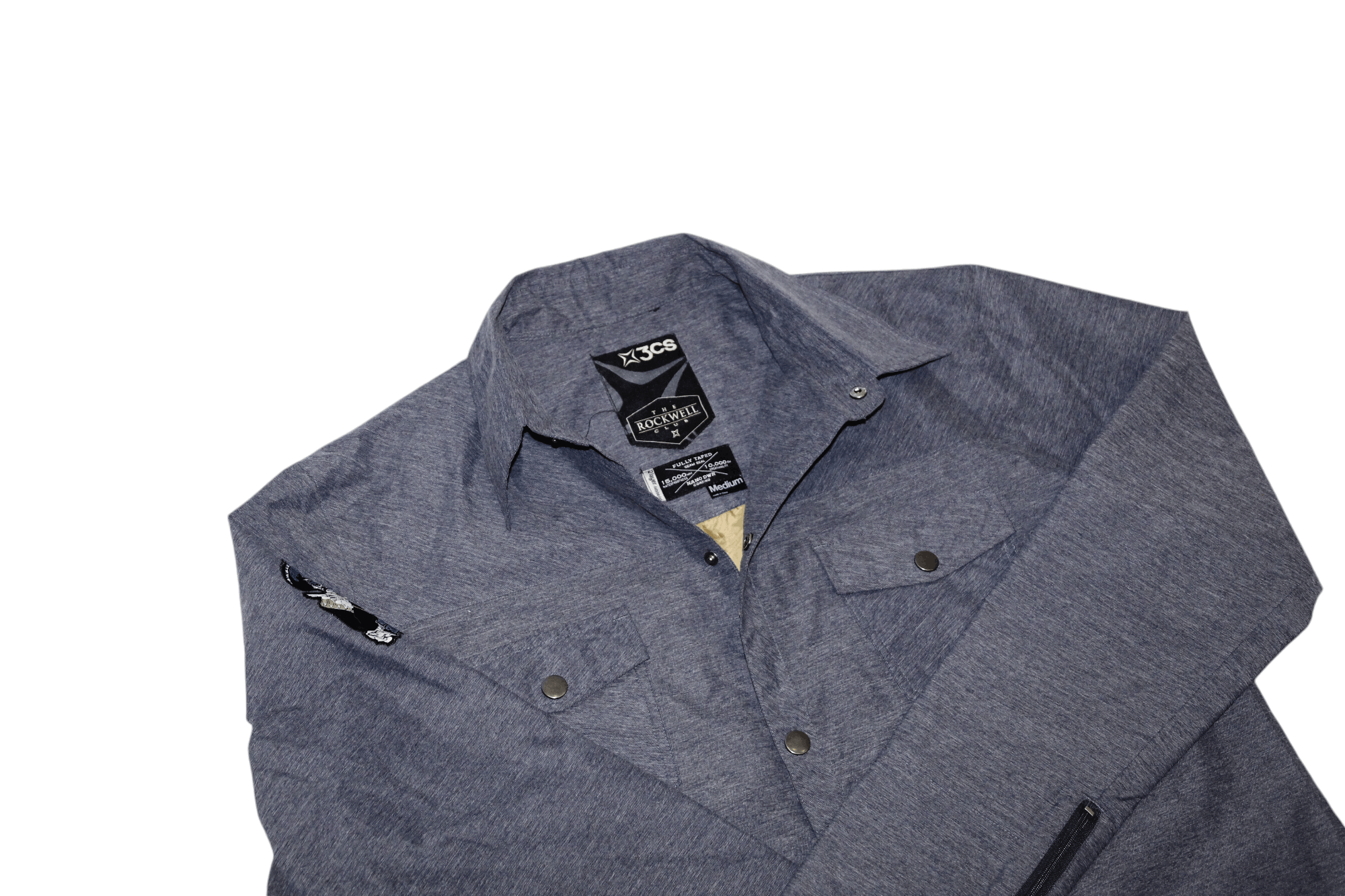 686 3CS Snowboards x The Rockwell Club 2 layer laminated Jacket Size US L / EU 52-54 / 3 - 2 Thumbnail