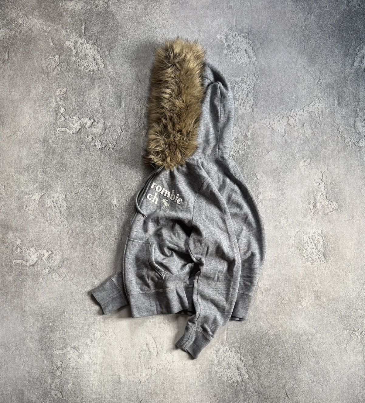 Abercrombie & Fitch Abercrombie & Fitch Y2K Fur Faux hoodie if six was nine LGB Size L / US 10 / IT 46 - 14 Thumbnail