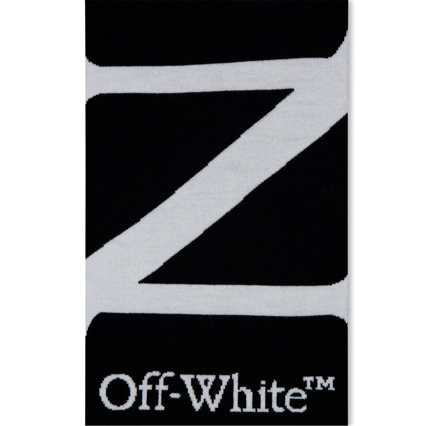 Off-White o1g2r1mq0225 Size: OS / Scarf in Black & White Size ONE SIZE - 3 Thumbnail