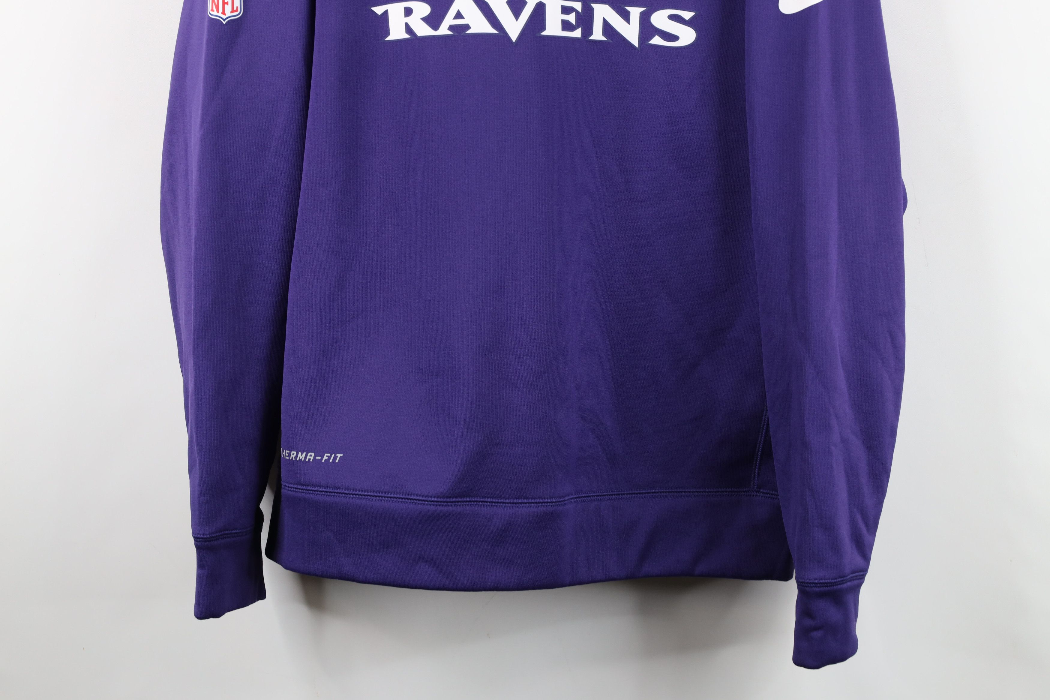 Nike Nike On Field Ravens Football Crewneck Sweatshirt Purple Size US M / EU 48-50 / 2 - 3 Thumbnail
