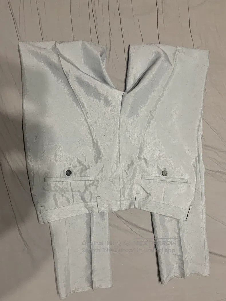 Jil Sander Jil Sander size 48 Runway Linen Blended Casual Trousers Size US 44 / EU 60 - 3 Thumbnail