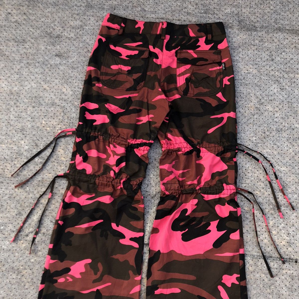 Other C.F HOT! Pink Camouflage Wide leg Pants Size 29" - 7 Thumbnail