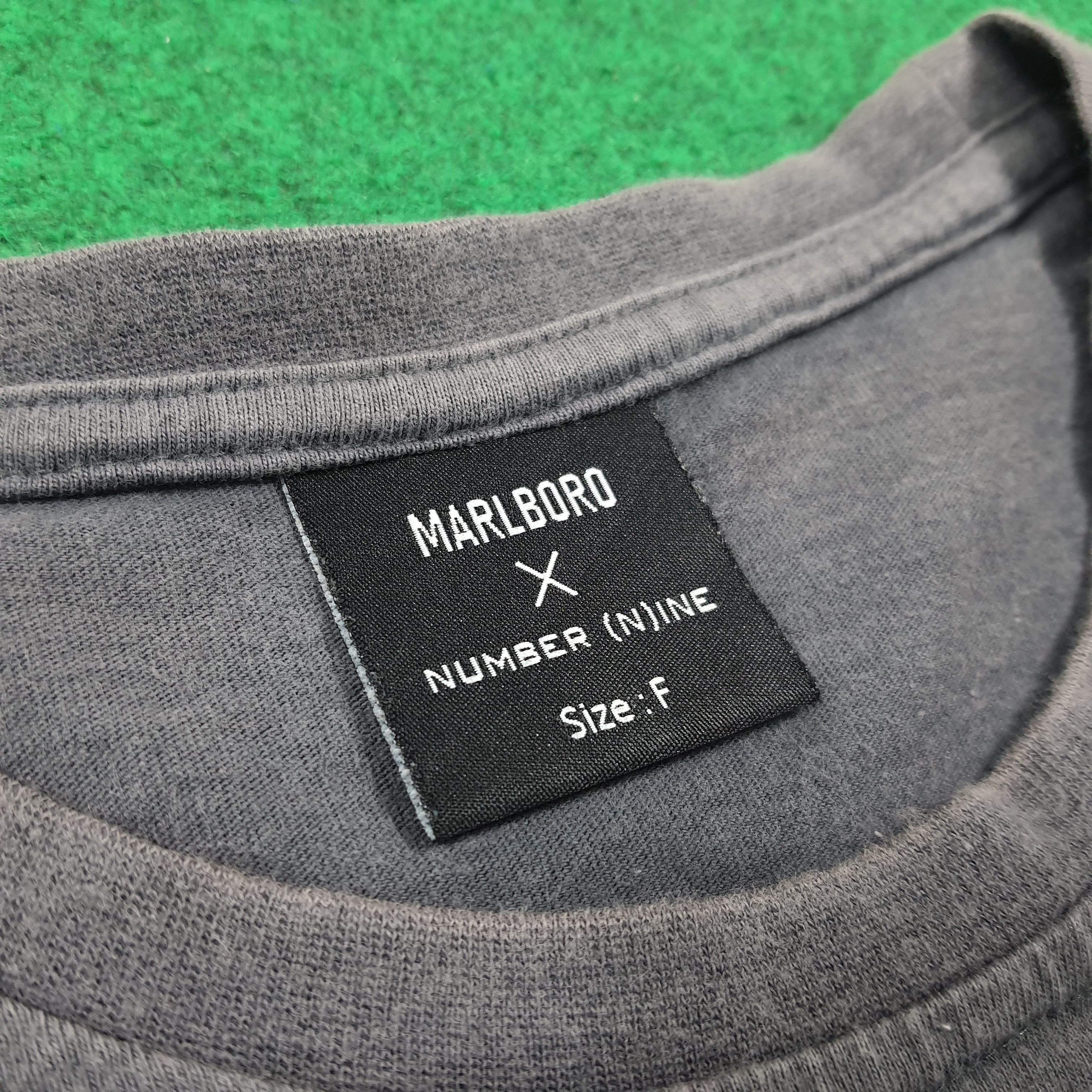 Number (N)ine Vintage Marlboro x Number Nine Streetwear Tshirt C285N32 Size US M / EU 48-50 / 2 - 5 Thumbnail