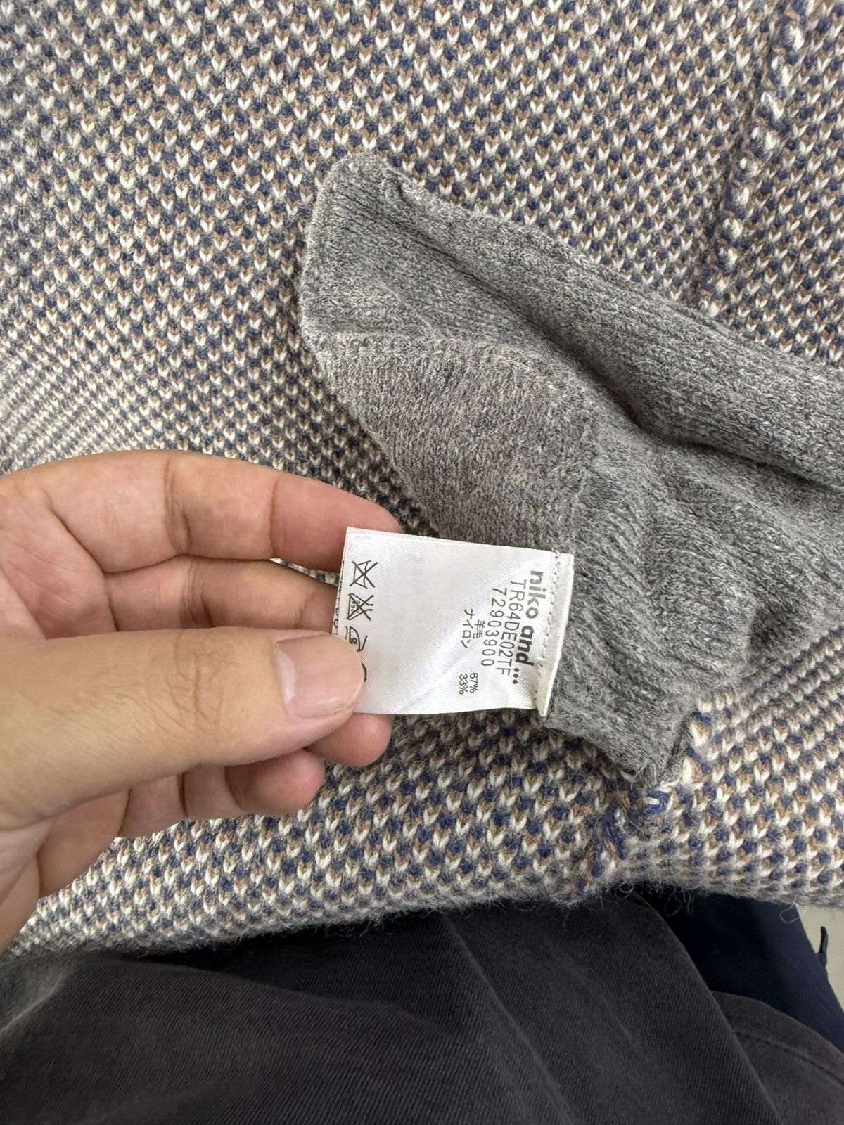 Japanese Brand Long Chimayo Wool Vest Western Niko and Size US M / EU 48-50 / 2 - 9 Thumbnail
