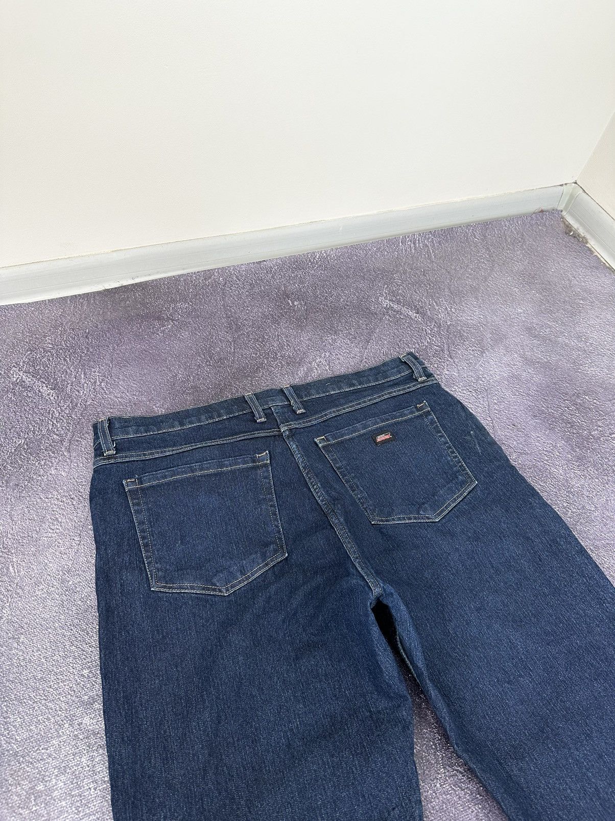 Dickies Vintage Dickies Distressed Denim Hype Baggy USA Work Jeans Size US 38 / EU 54 - 6 Thumbnail