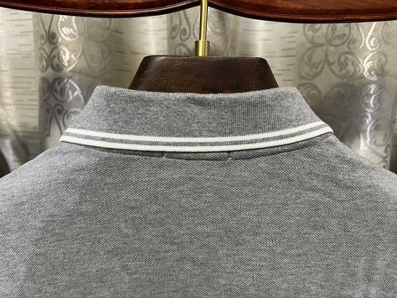 Moncler Moncler Moncler Men's Gray Short Sleeve Polo Shirt-2506 Size US S / EU 44-46 / 1 - 6 Thumbnail