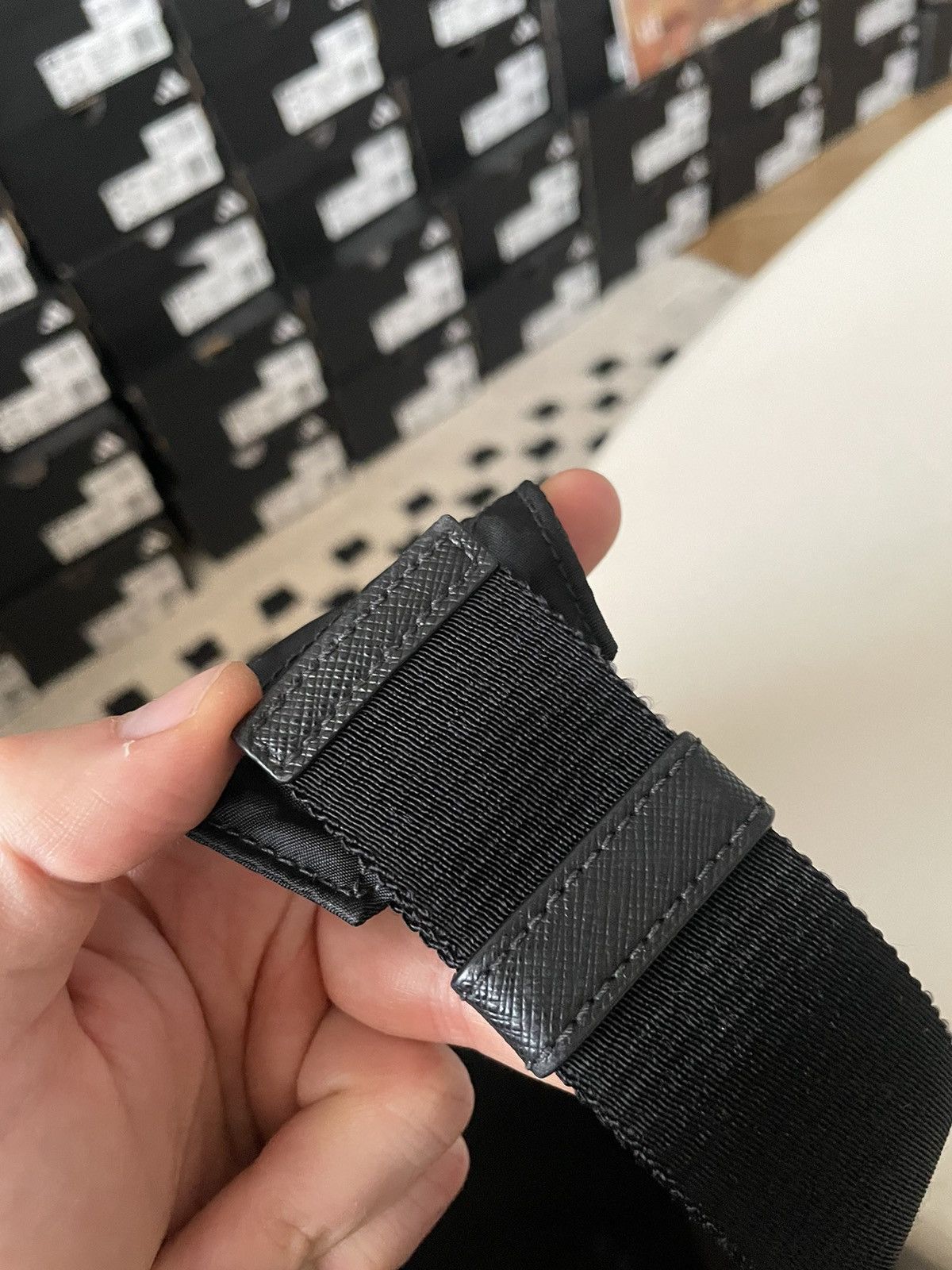 Prada Prada Nylon Waist Belt Bag Black Designer Luxury Streetwear Size ONE SIZE - 5 Thumbnail