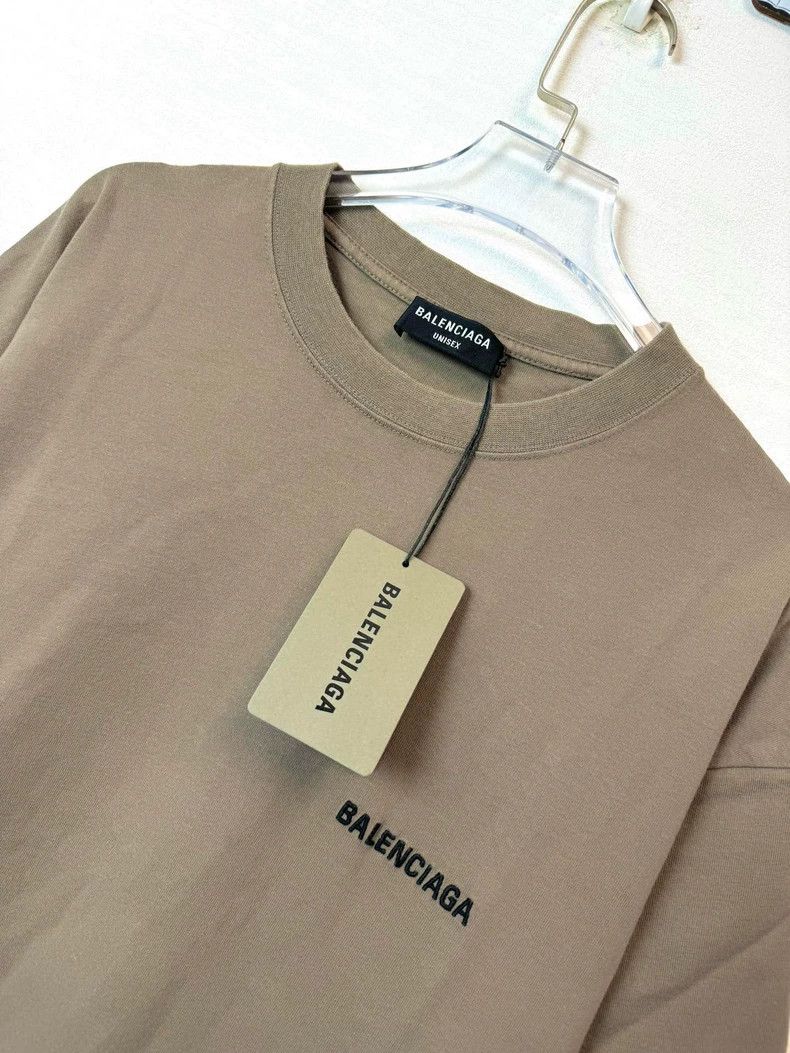 Balenciaga Balenciaga Brown knit logo monogram short sleeve T-shirt 25 Size US XS / EU 42 / 0 - 2 Thumbnail