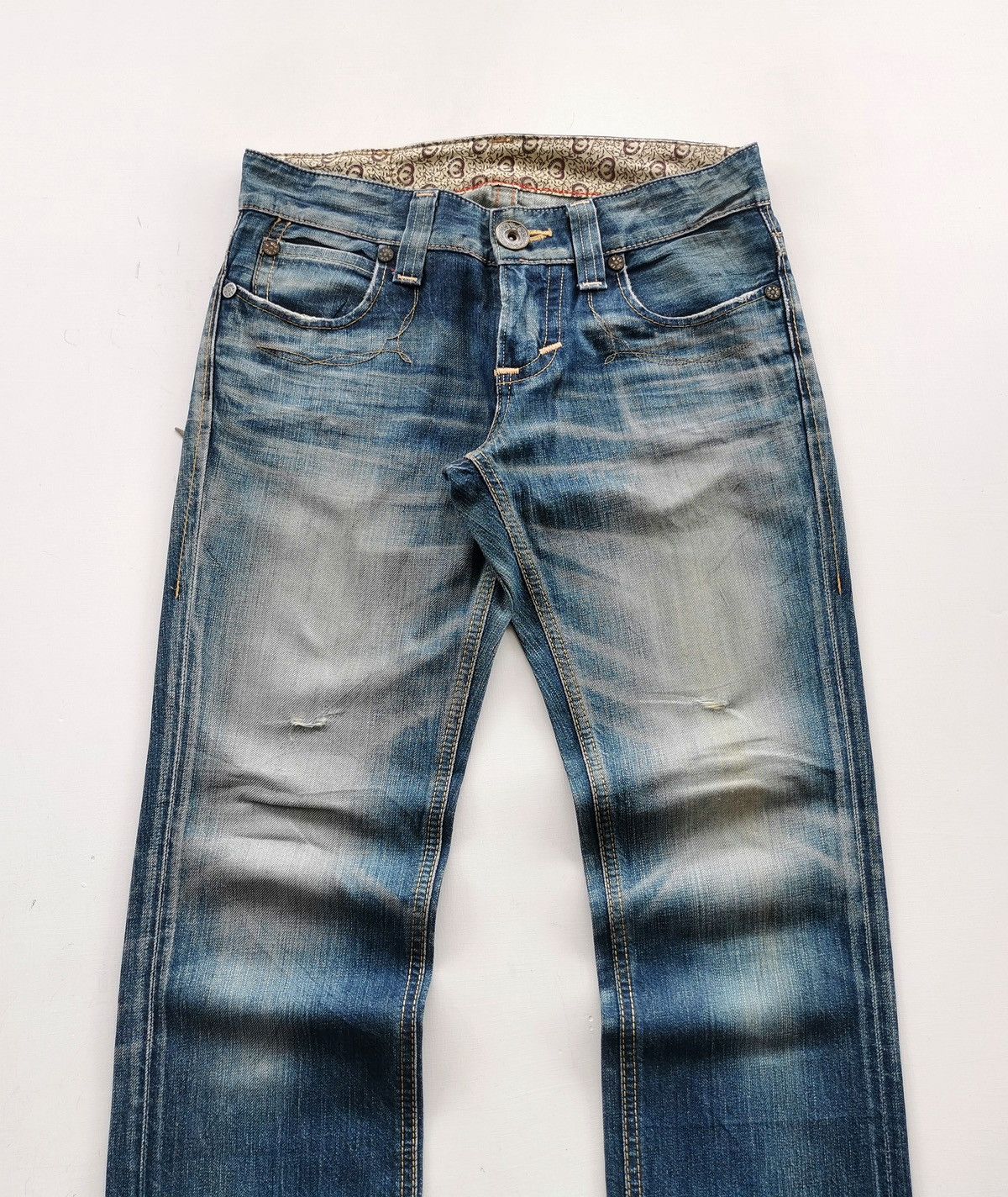 Edwin Edwin 503 Distressed Jeans Size US 30 / EU 46 - 3 Thumbnail