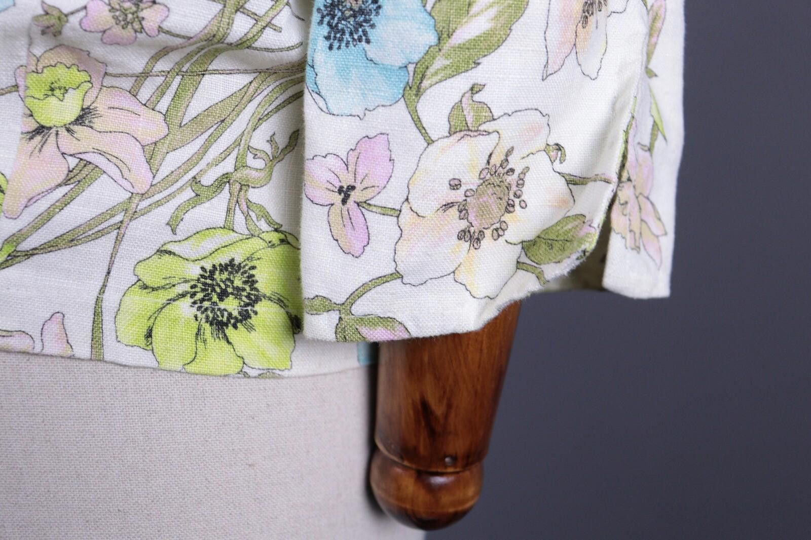 Designer Elisa Cavaletti White Floral Lightweight Jacket Size M Size M / US 6-8 / IT 42-44 - 9 Thumbnail