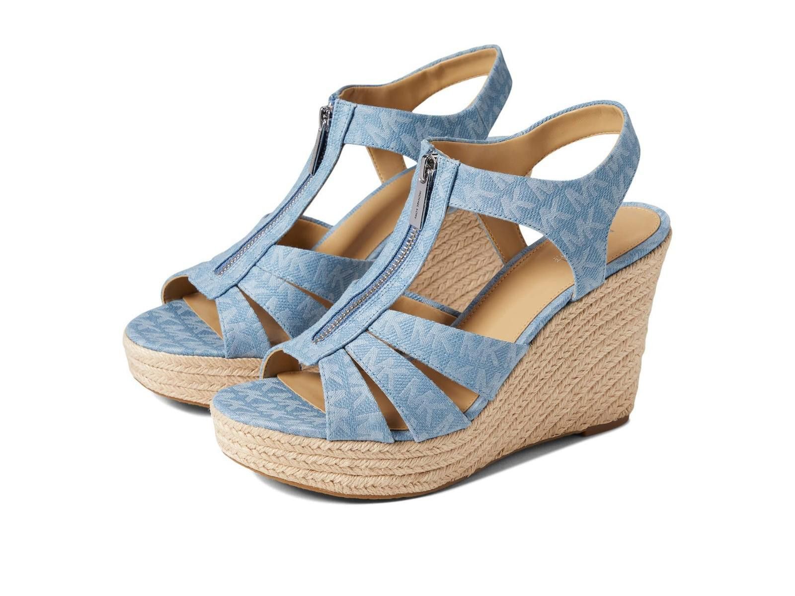 Michael Kors Michael Kors Berkley Women's Open Toe Wedge Sandals Size 7 M Size US 7 / IT 37 - 1 Preview