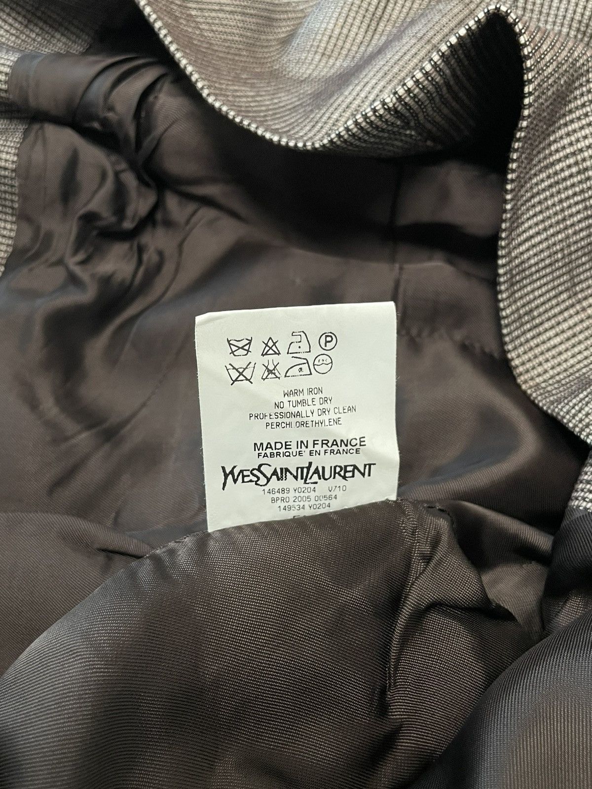 Yves Saint Laurent Yves Saint Laurent Rive Gauche by Tom Ford Lana Wool Jacket Size M / US 6-8 / IT 42-44 - 8 Thumbnail