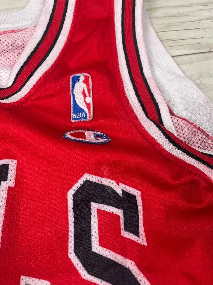 Champion Vintage Champion Chicago Bulls Dennis Rodman #91 NBA Jersey Size US L / EU 52-54 / 3 - 9 Thumbnail