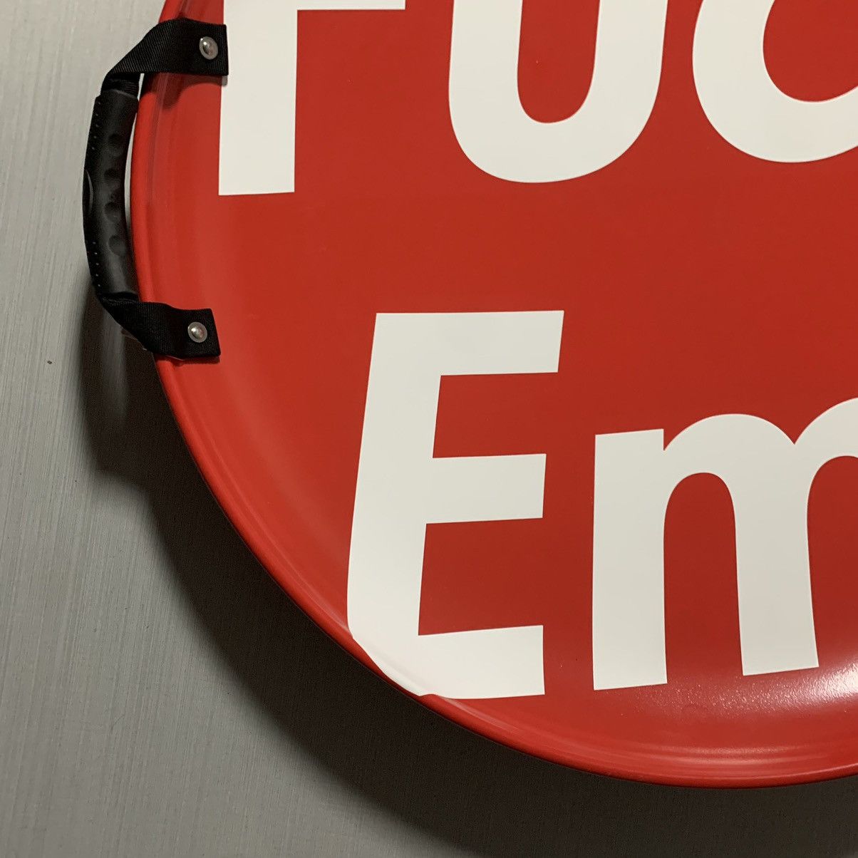 Supreme Supreme Large Fuck Em! Red Sled Size ONE SIZE - 7 Thumbnail