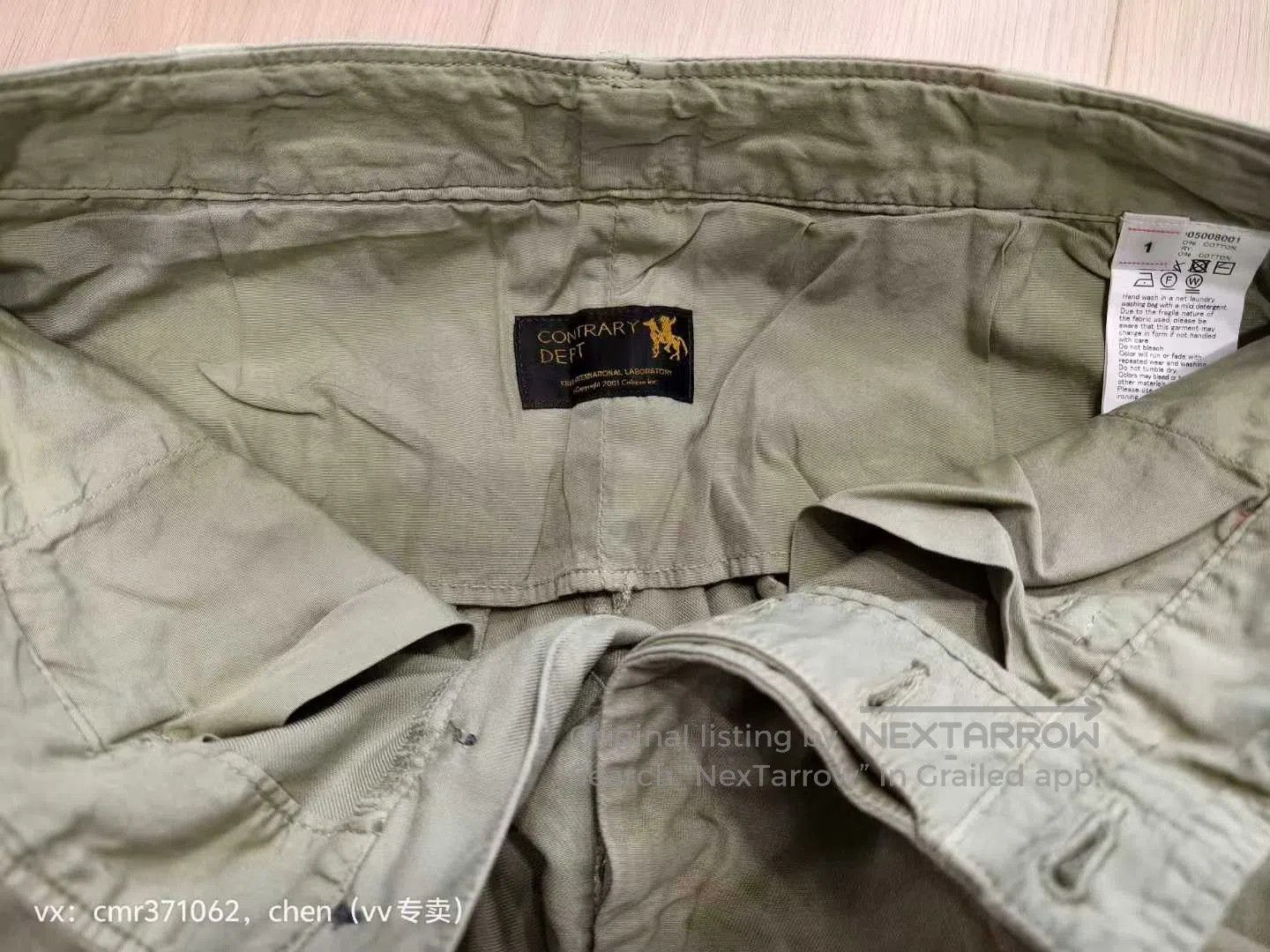 Visvim Visvim 22AW Field Chino Pants Dmgd. Size US 26 / EU 42 - 8 Thumbnail