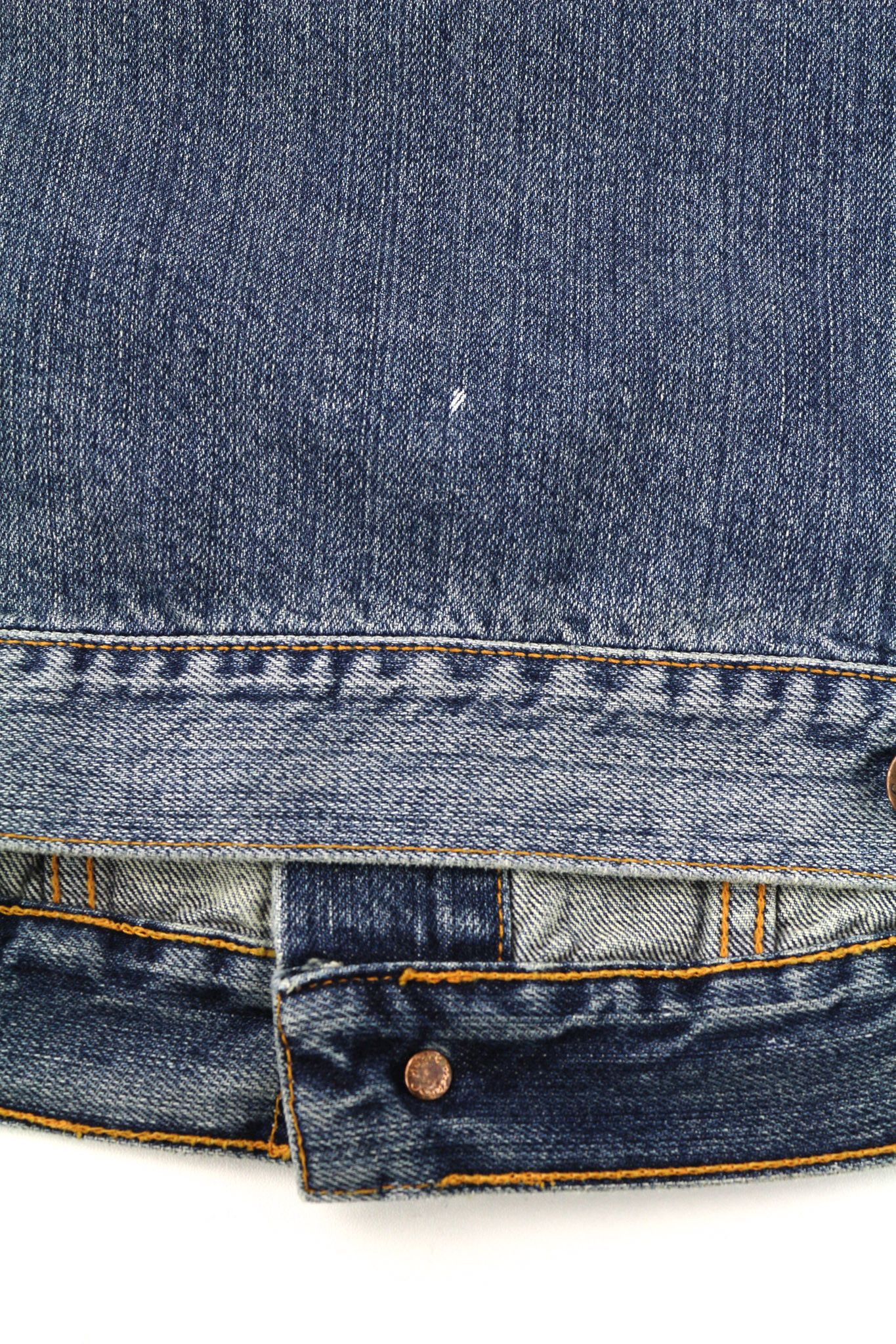 Nudie Jeans BILLY S Crunch Blue Denim Logo Jacket 81068 Size US S / EU 44-46 / 1 - 10 Thumbnail