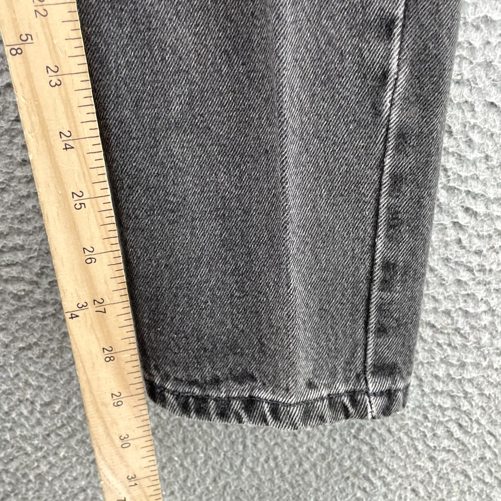 Levi's VTG Levi's 512 Jeans Women's Slim Taper 26x29 Black Denim 90s Grunge Streetwear USA Mens Girls Womens Size 26" / US 2 / IT 38 - 4 Thumbnail